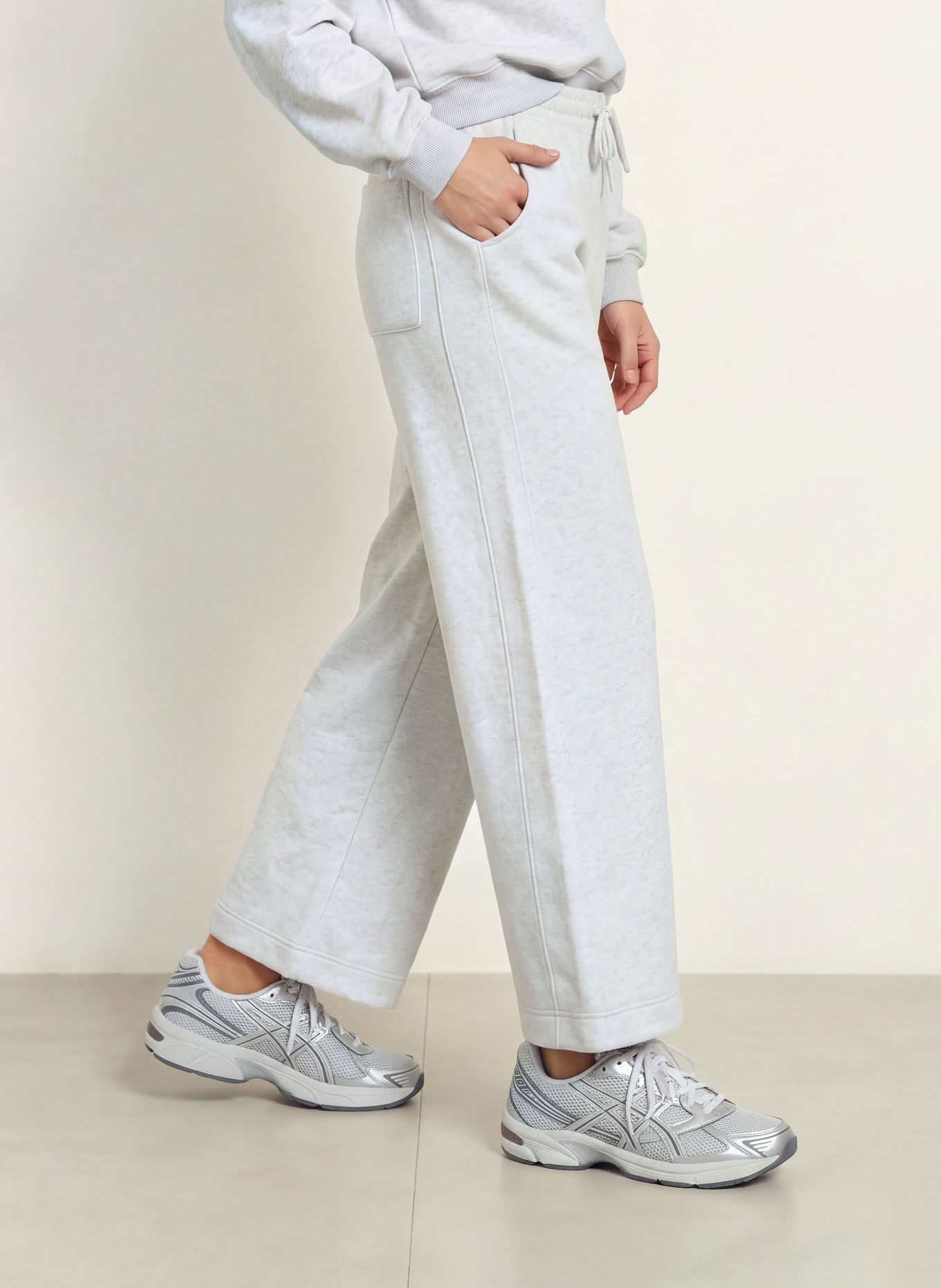 American Vintage Sweatpant BAPTOWN: LICHTGRIJS