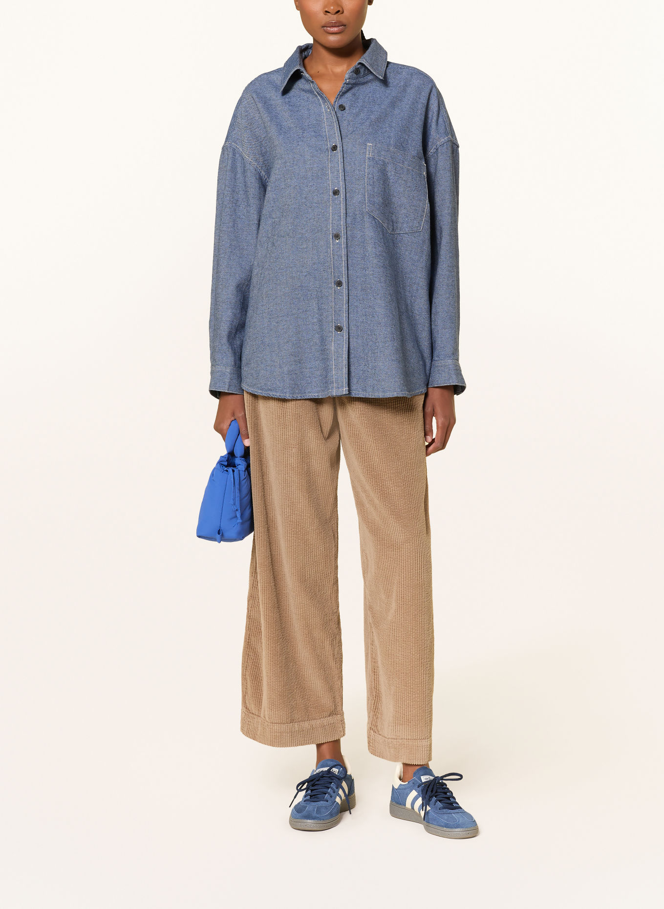 American Vintage Chemisier LOFWAY: BLEU