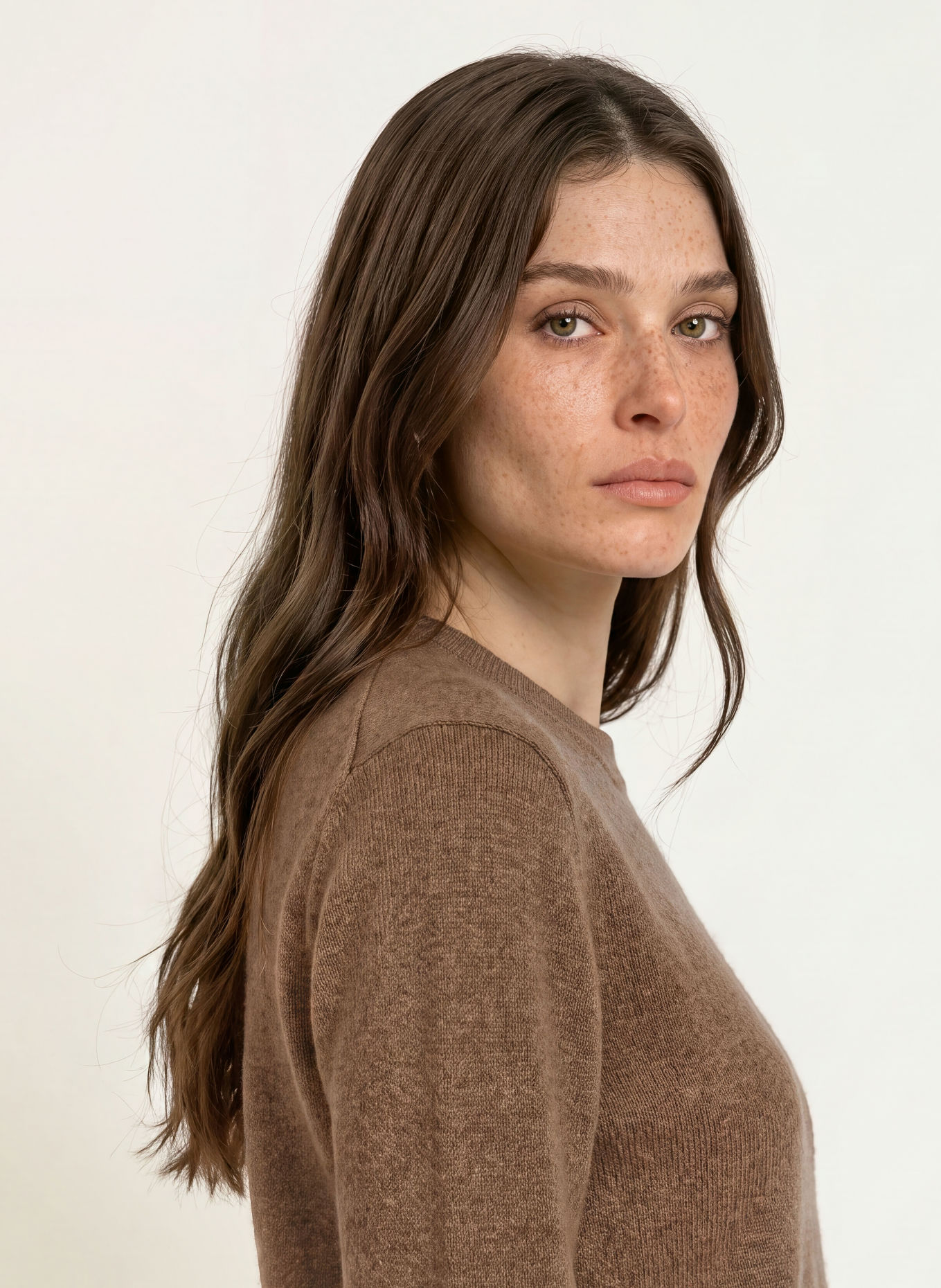 ba&sh Cashmere-Pullover CHEYLA: BRAUN