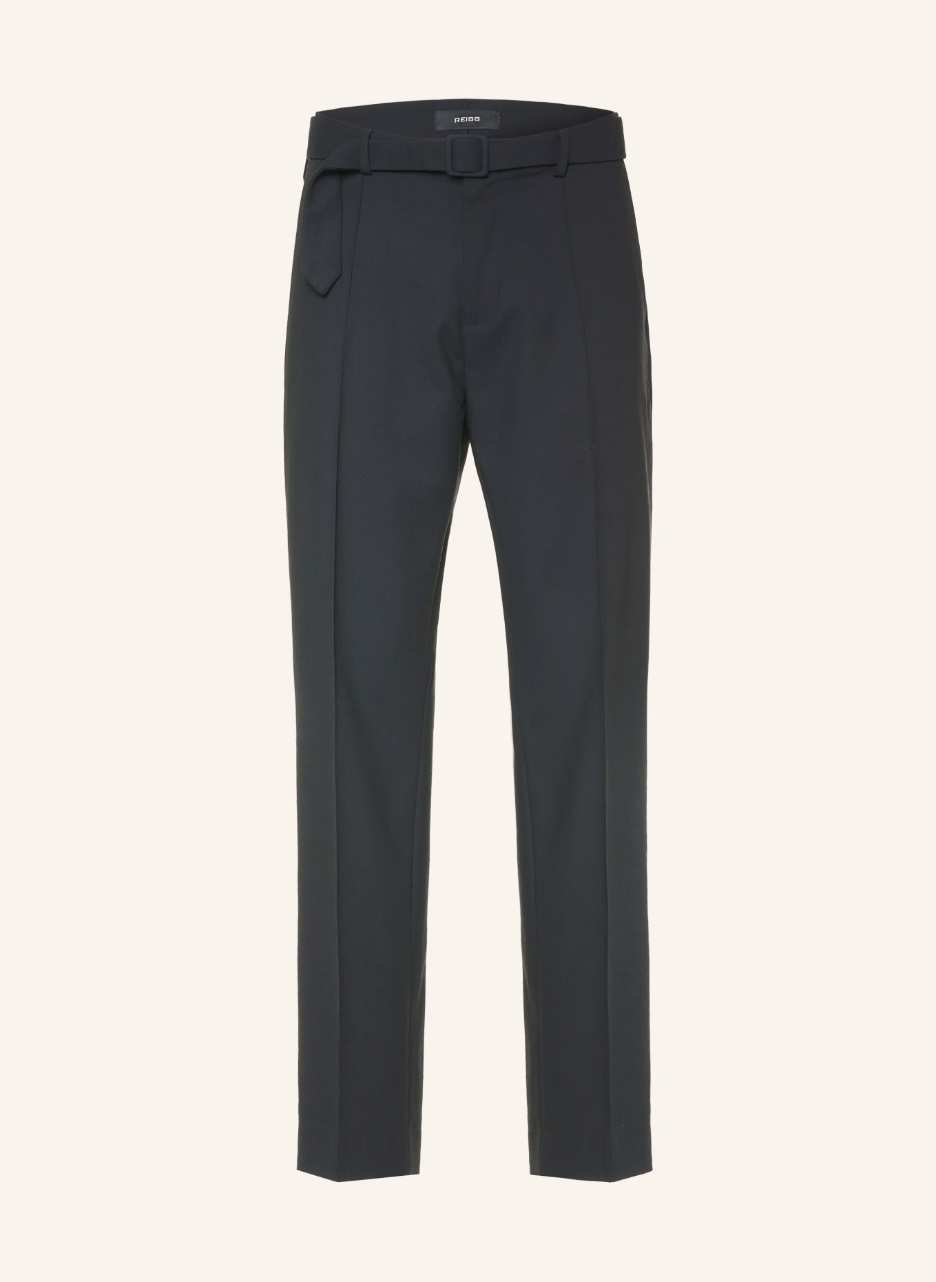 REISS Chino kalhoty PESHI Relaxed Fit: TMAVĚ MODRÁ