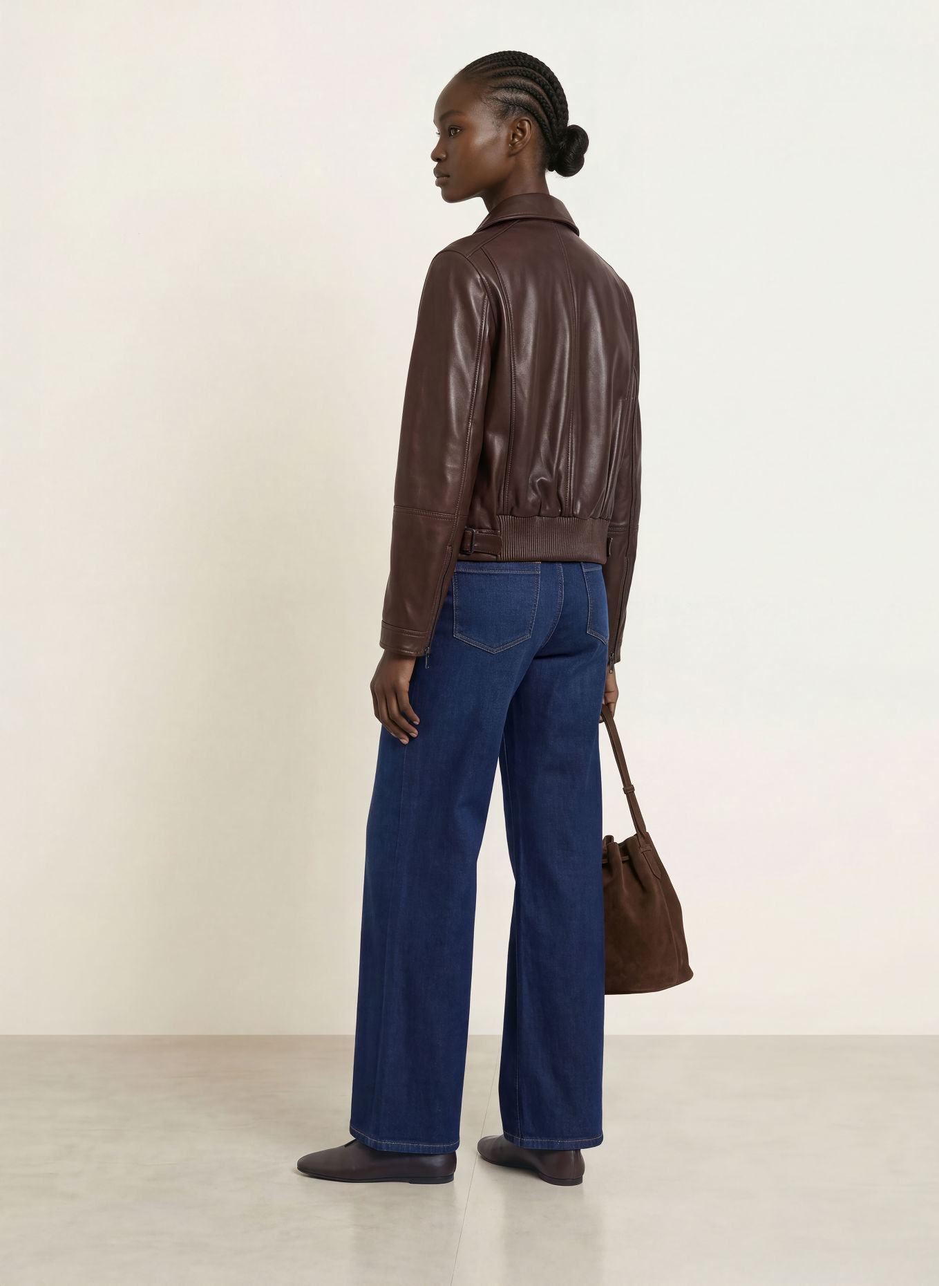 REISS Wide-Leg jeans JAS: 35 DARK BLUE