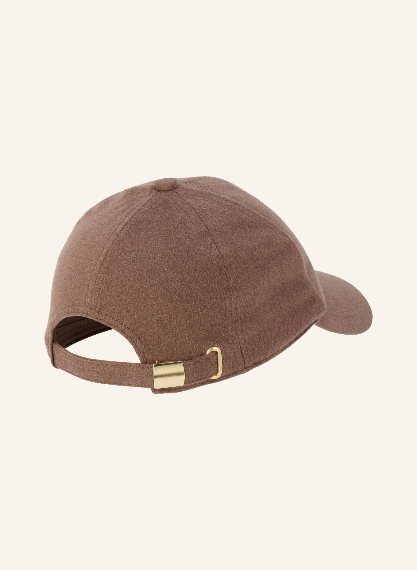 REISS Flanell-Cap SIENNA: TAUPE