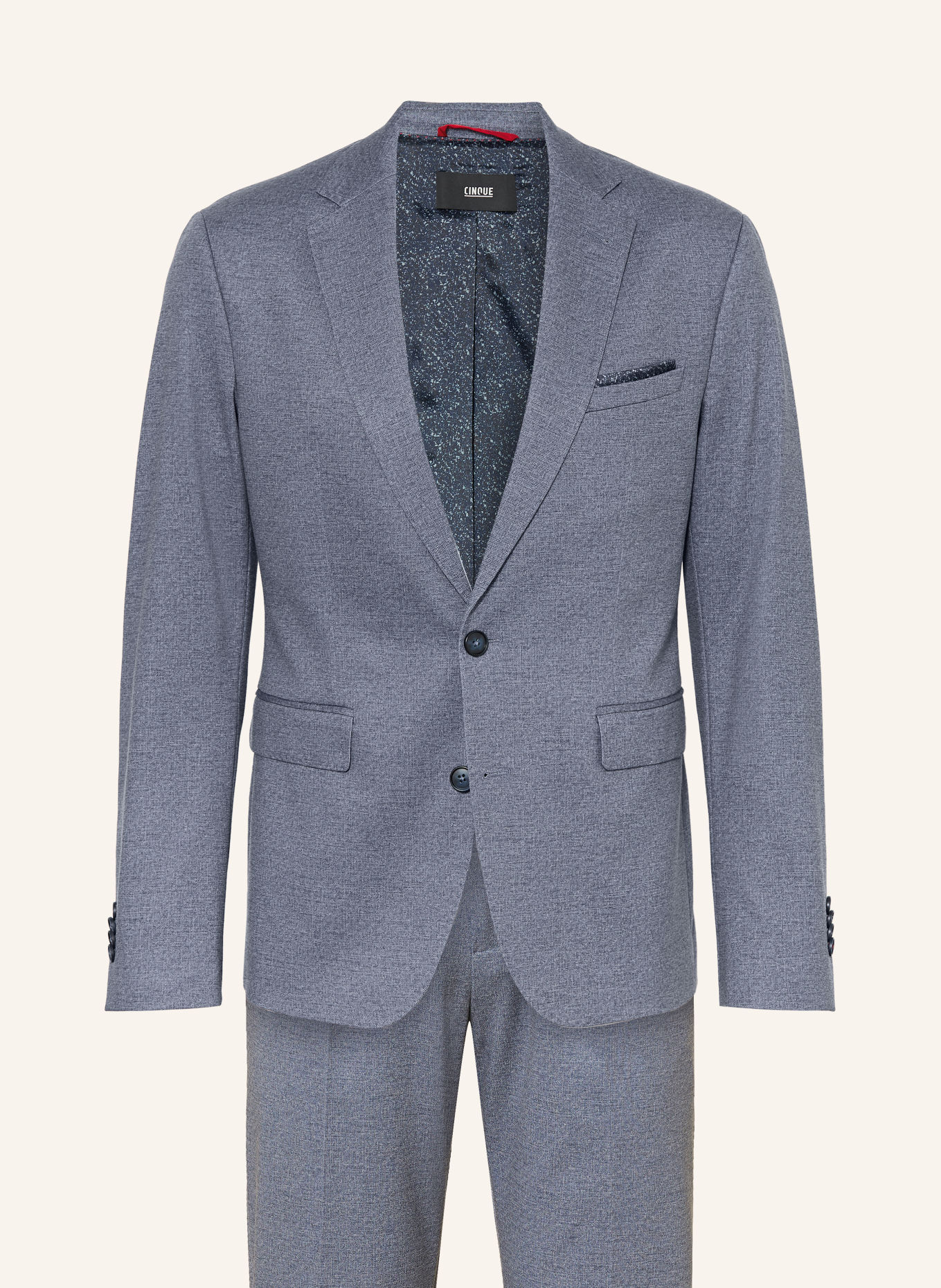 CINQUE Jersey-jakkesæt CIPONZA Extra Slim Fit: BLÅ