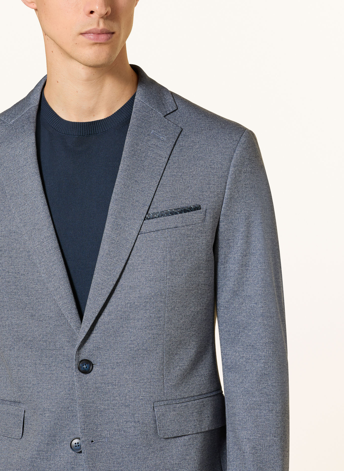 CINQUE Jersey-jakkesæt CIPONZA Extra Slim Fit: BLÅ