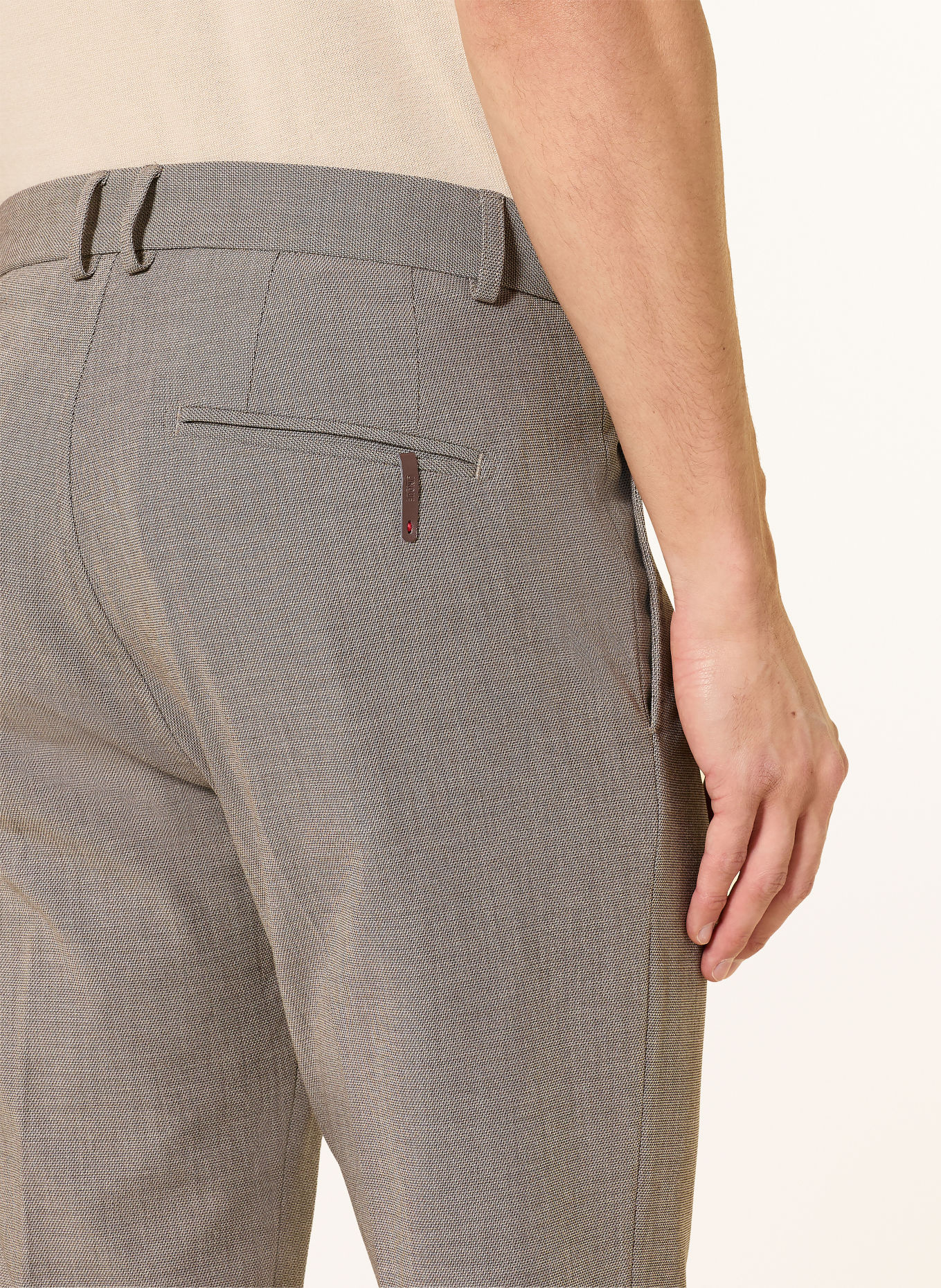 CINQUE CILUCKY-jakkesæt i ekstra slim fit: BEIGE