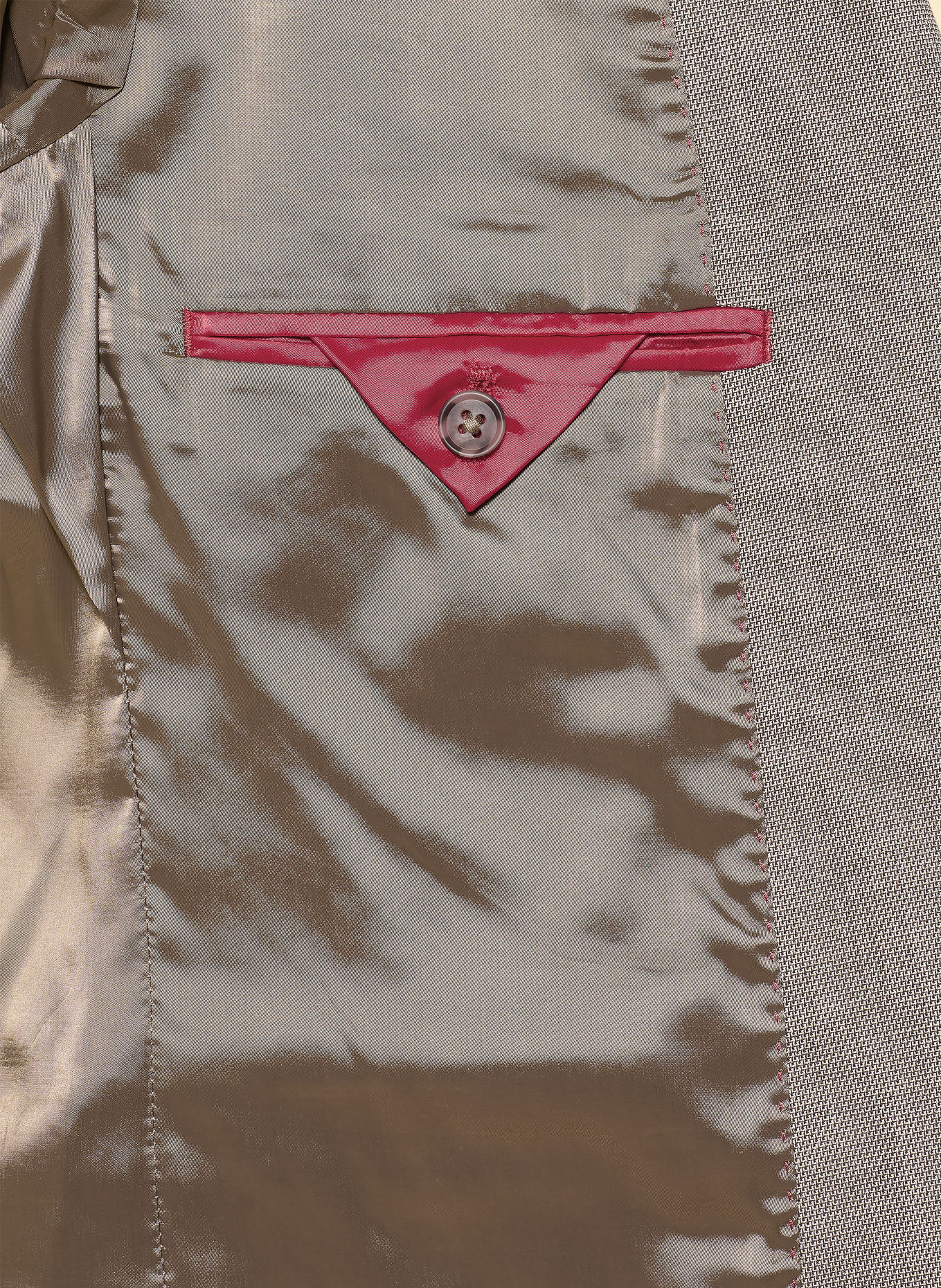 CINQUE CILUCKY-jakkesæt i ekstra slim fit: BEIGE