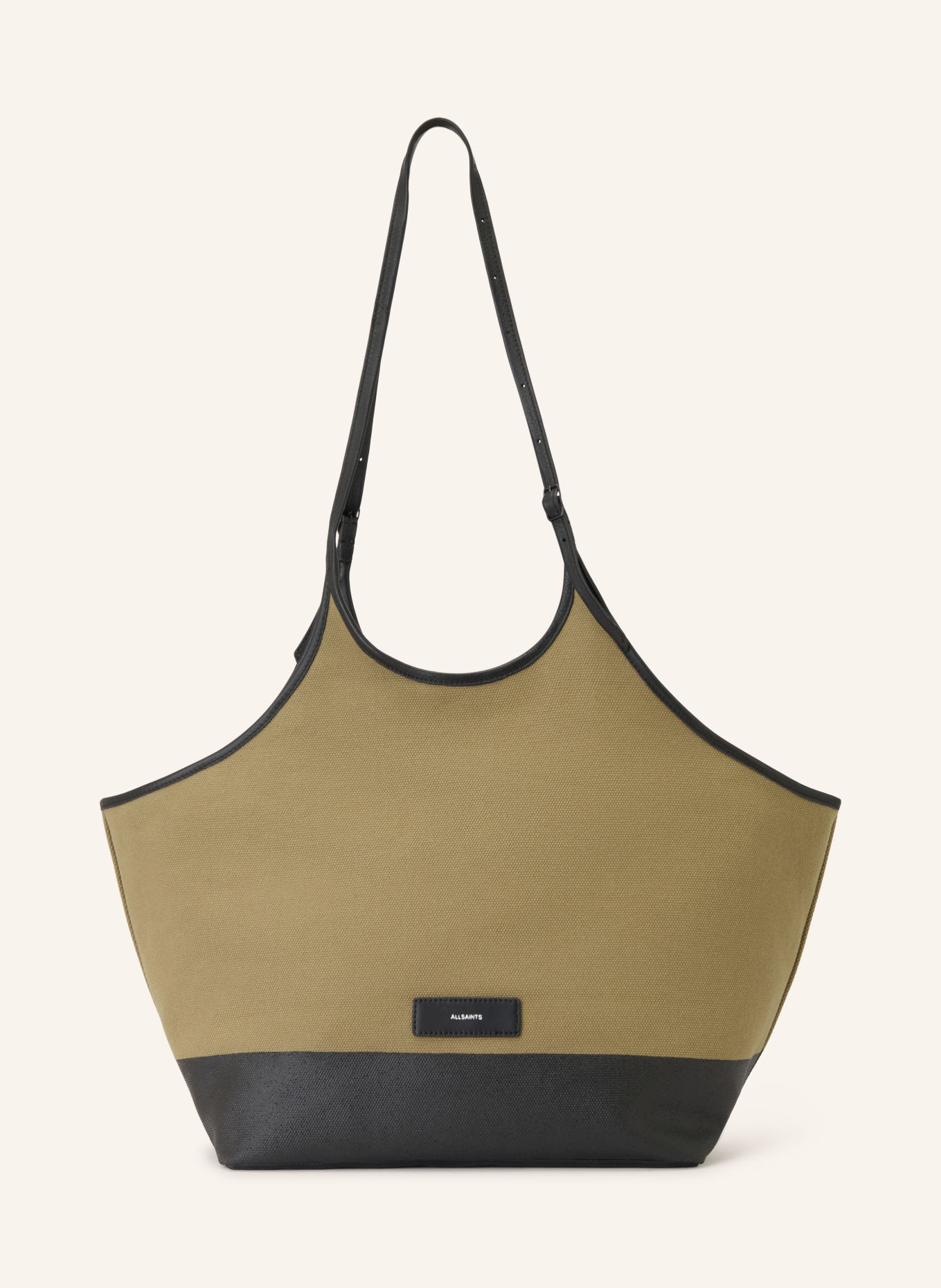 ALLSAINTS Shopper SILOH: HELLBRAUN / SCHWARZ