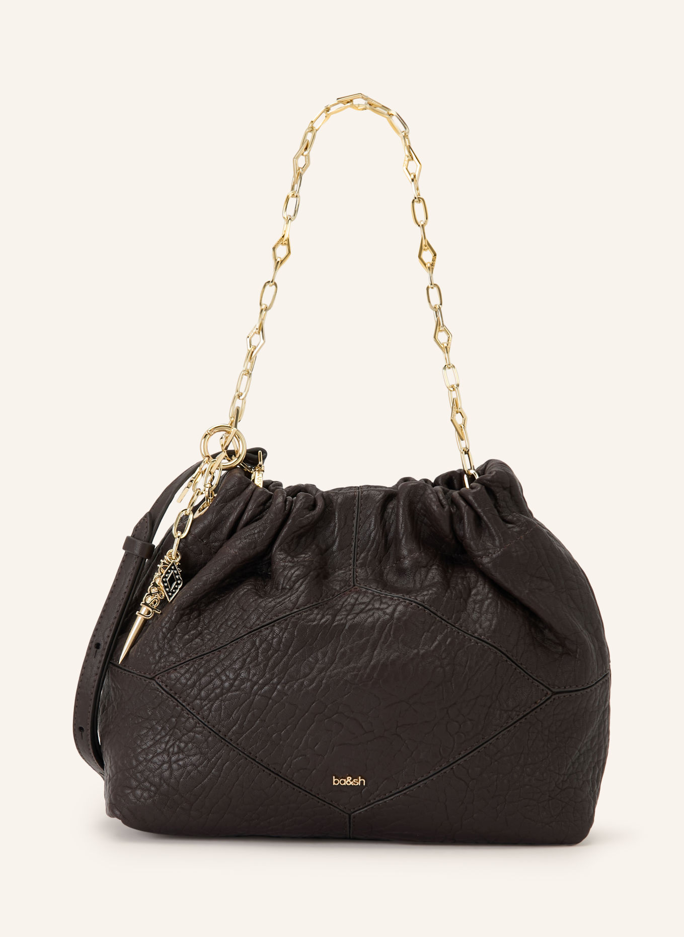ba&sh Handtasche JUNE MINI: DUNKELBRAUN
