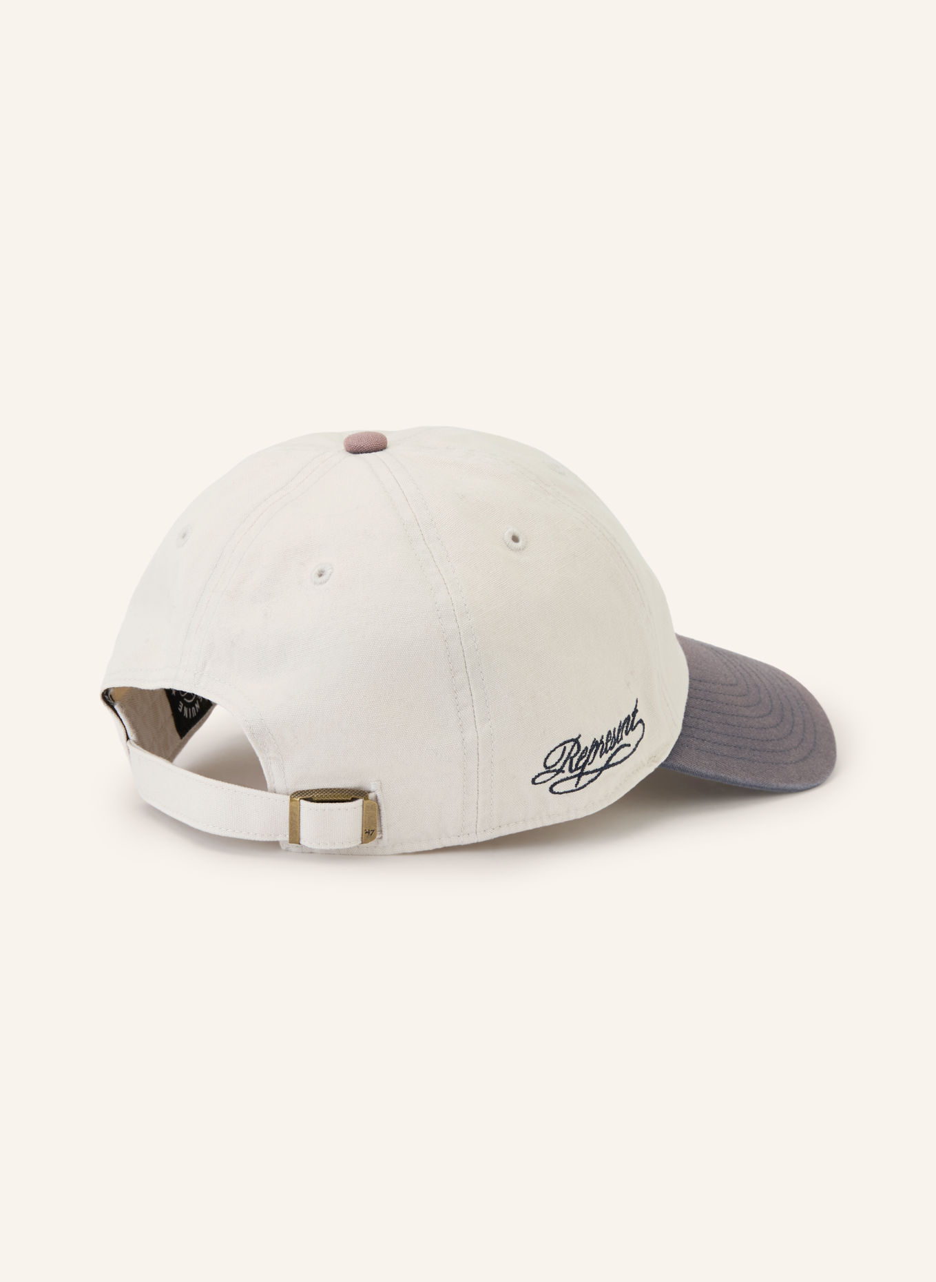 REPRESENT Cap: BEIGE / DARK BLUE