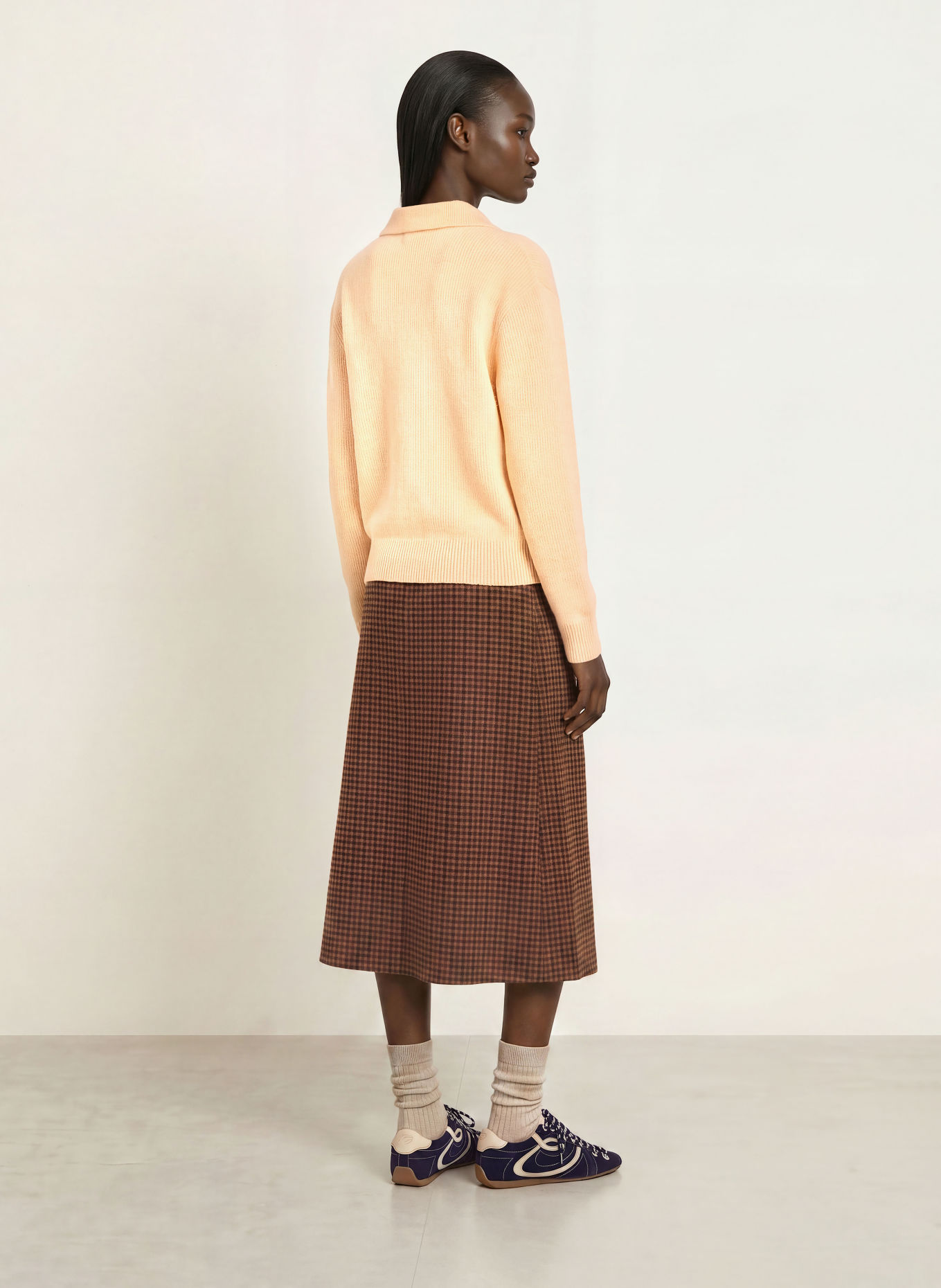 CLAUDIE PIERLOT Sweter z moheru: JASNOŻÓŁTY