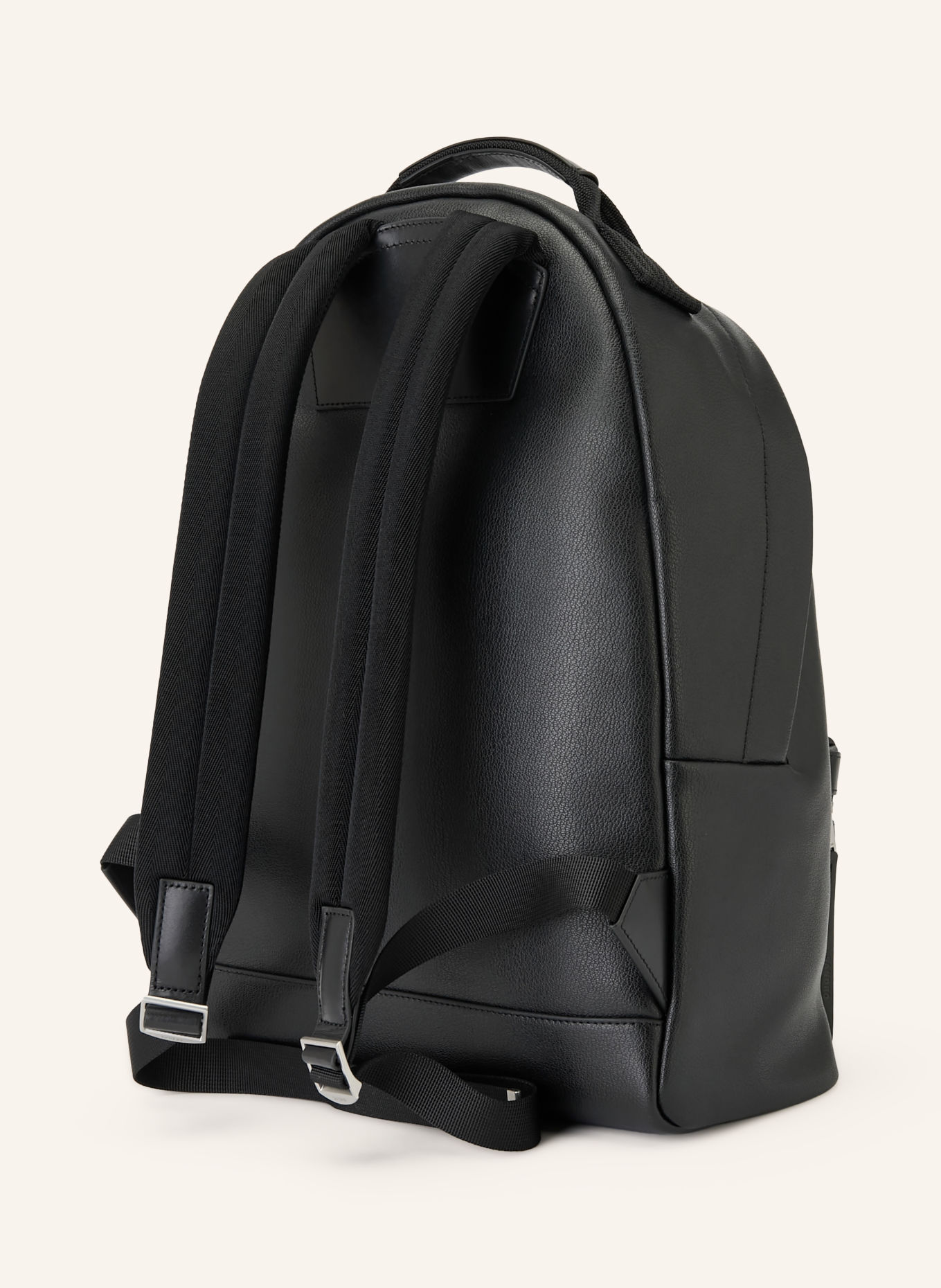 SANDRO Rucksack: SCHWARZ / SILBER