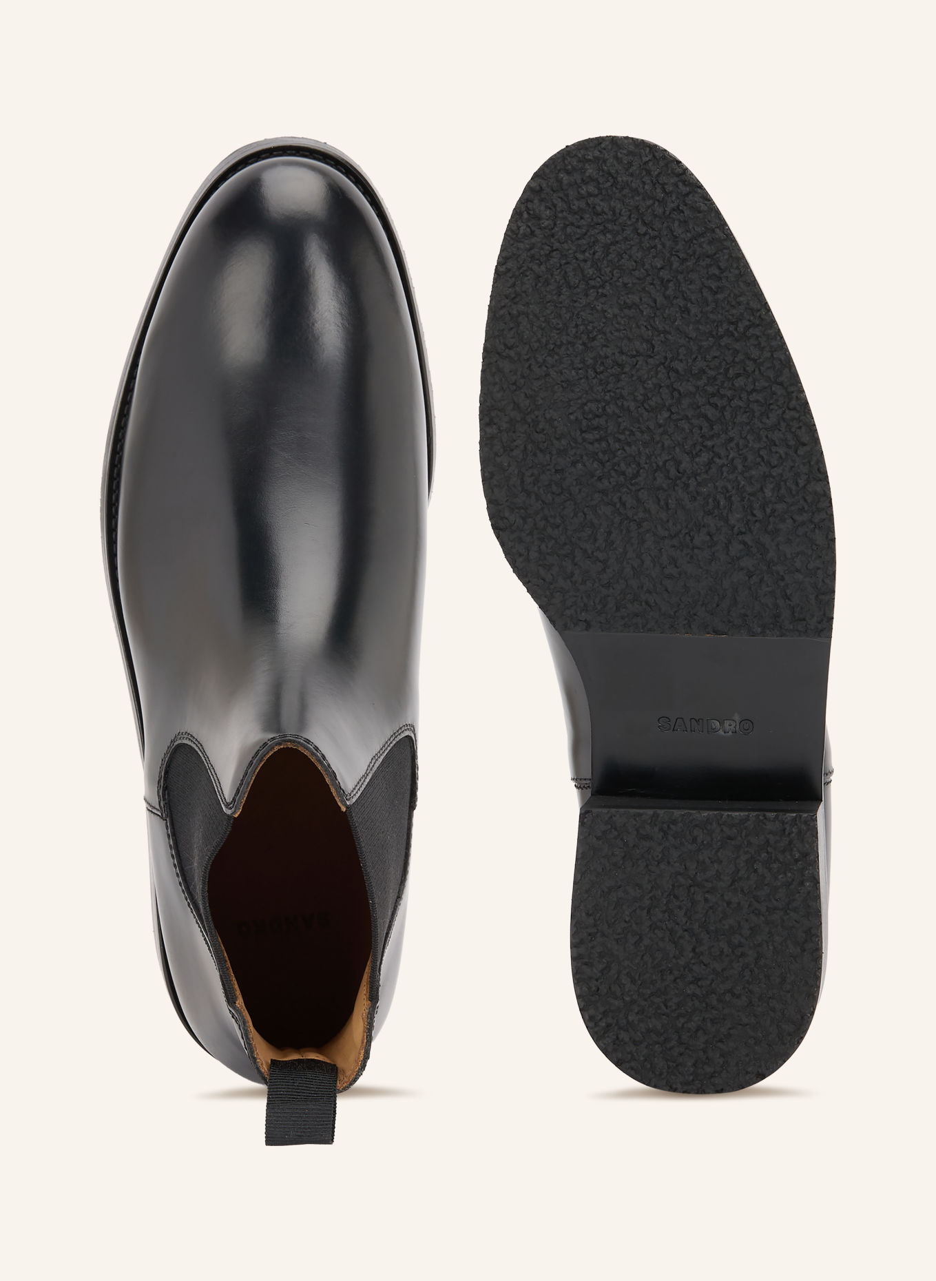 SANDRO Chelsea-Boots: SCHWARZ