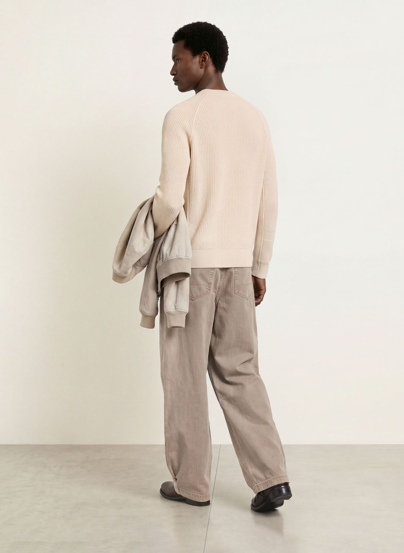 ALLSAINTS KIT Sweater: BEIGE