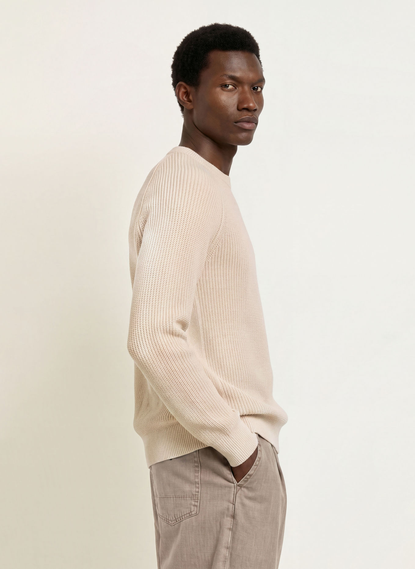 ALLSAINTS KIT Sweater: BEIGE
