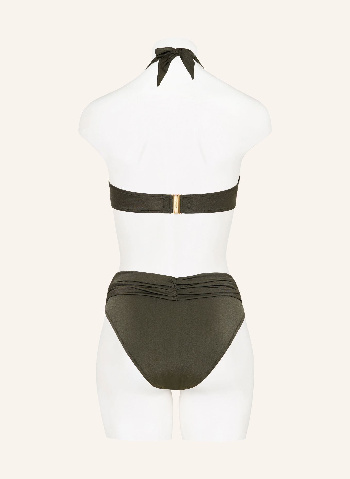 MARYAN MEHLHORN Basic bikini bottoms UMBRA: DARK GREEN
