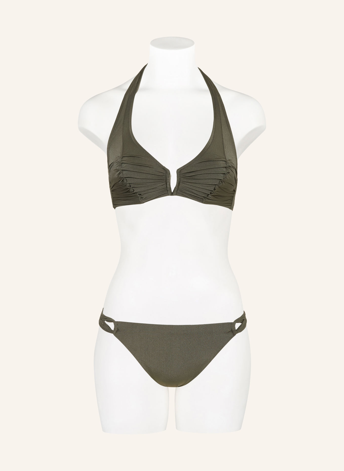 MARYAN MEHLHORN Basic-Bikini-Hose UMBRA: DUNKELGRÜN