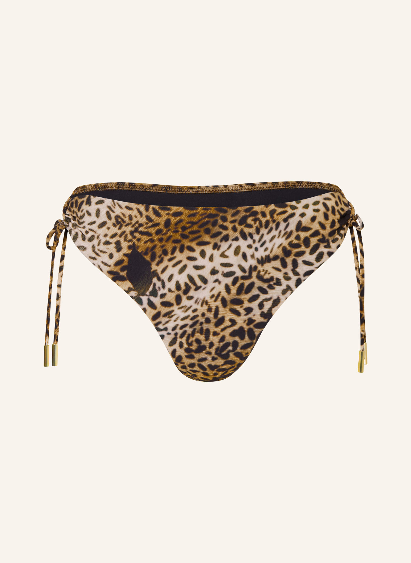 MARYAN MEHLHORN Basic-Bikini-Hose SAVAGE: SCHWARZ / HELLBRAUN / BRAUN