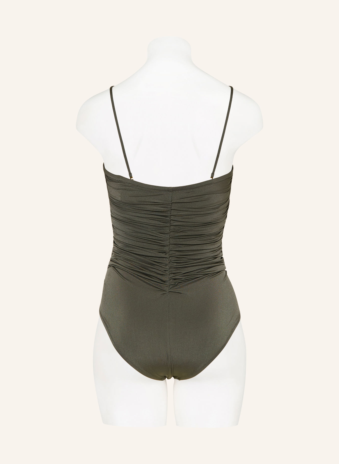 MARYAN MEHLHORN Bandeau-Badeanzug UMBRA: DUNKELGRÜN