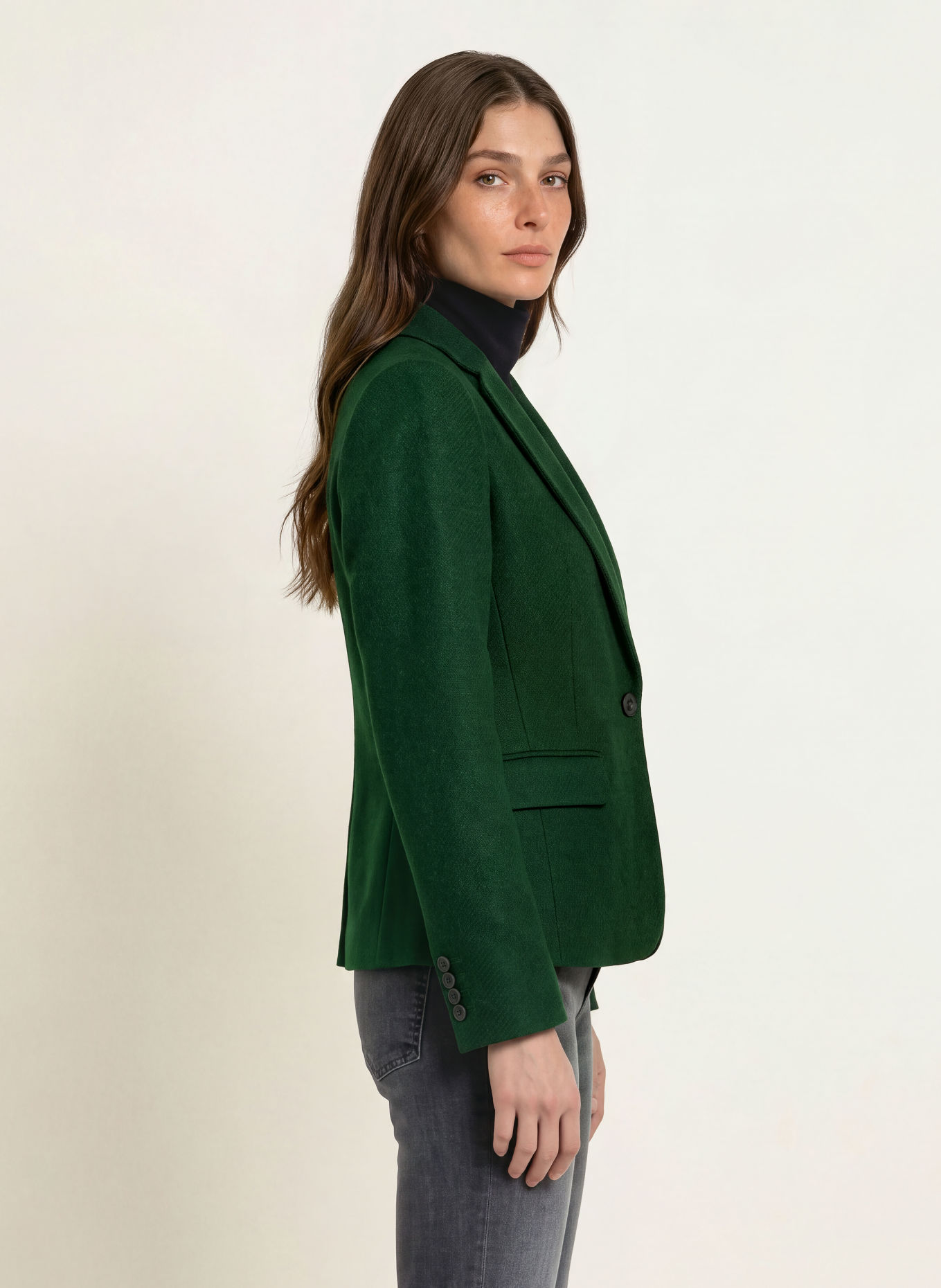 HOBBS Blazer BLAKE: DUNKELGRÜN