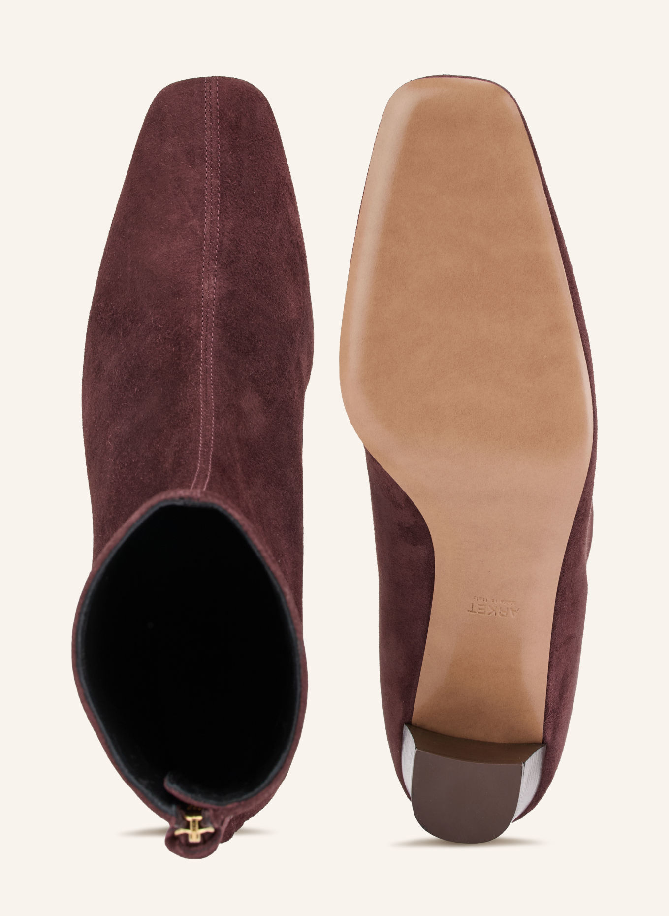 ARKET Laarsjes: MARRON FONCÉ