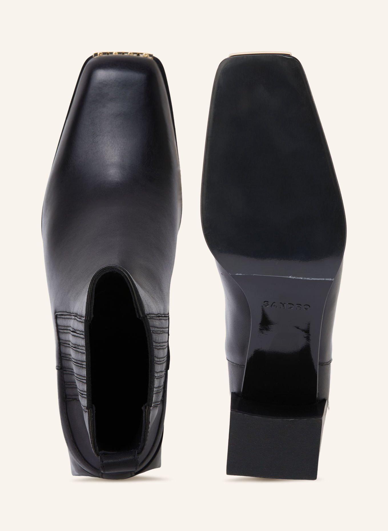 SANDRO Stiefeletten: SCHWARZ