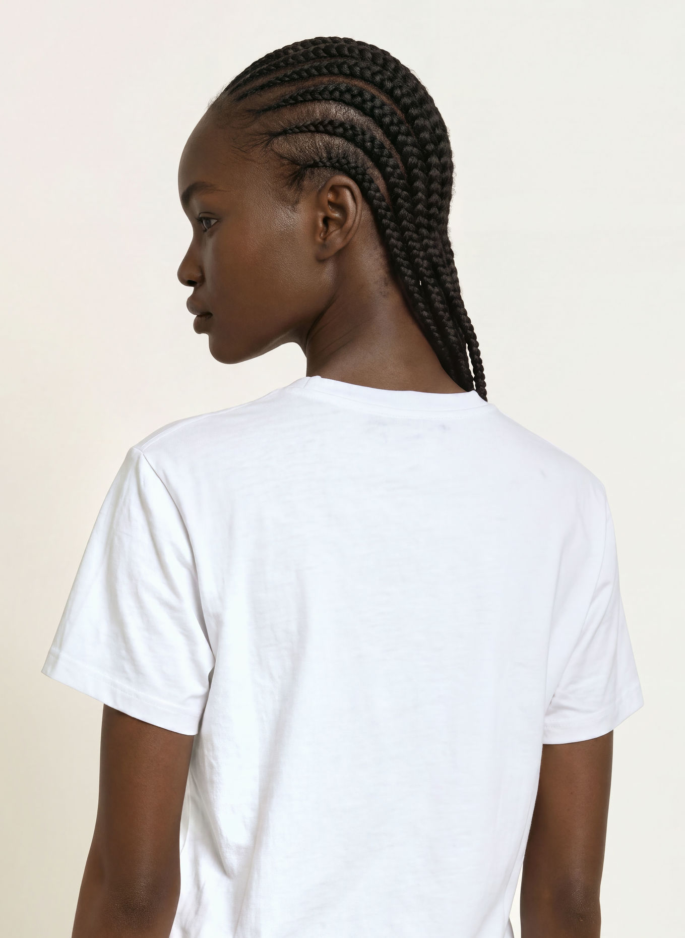 ALLSAINTS T-shirt CHIPPY ADDI: BLANC / ROUGE