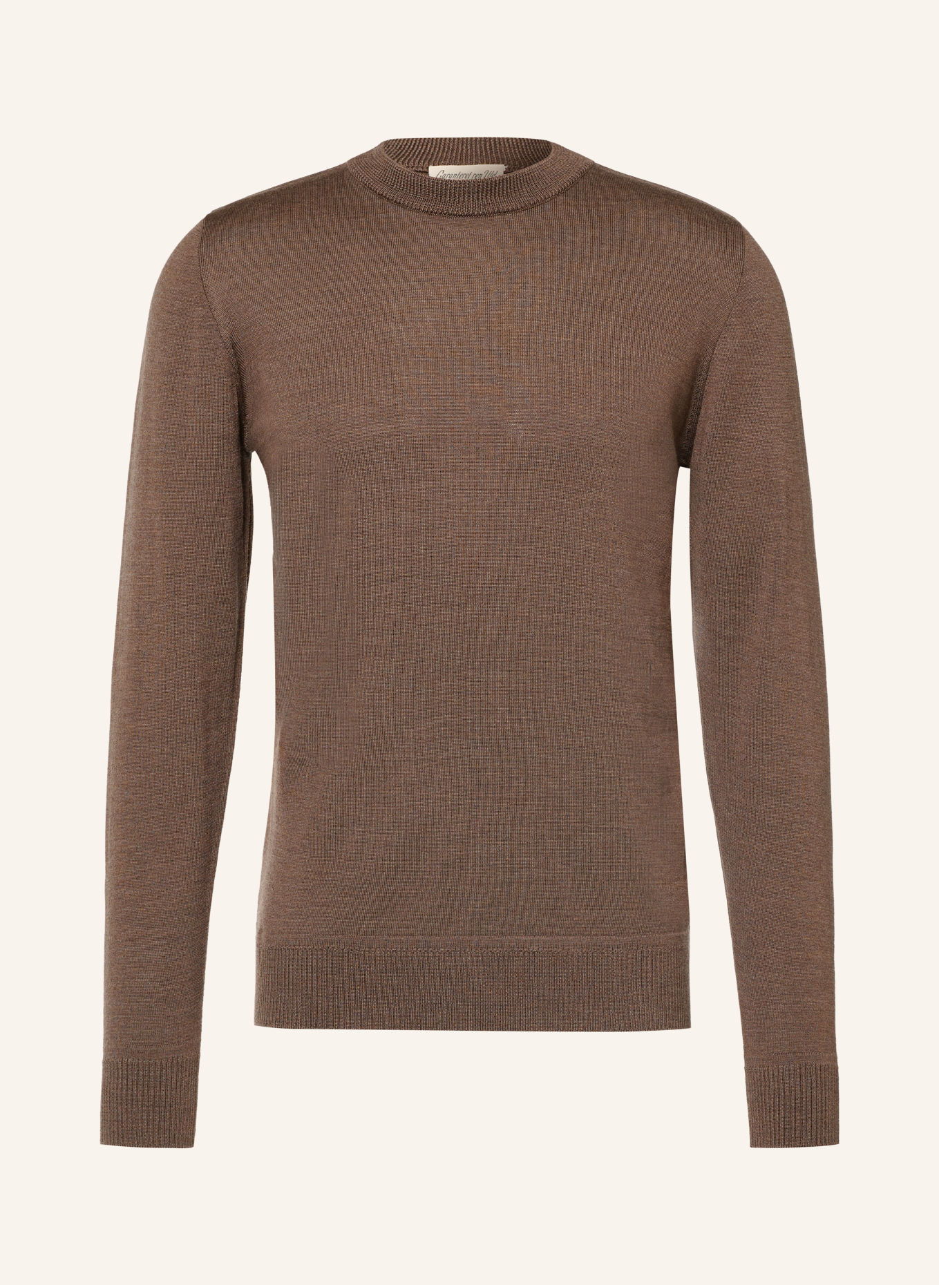 S. N. S. HERNING SOLO Sweater: BROWN