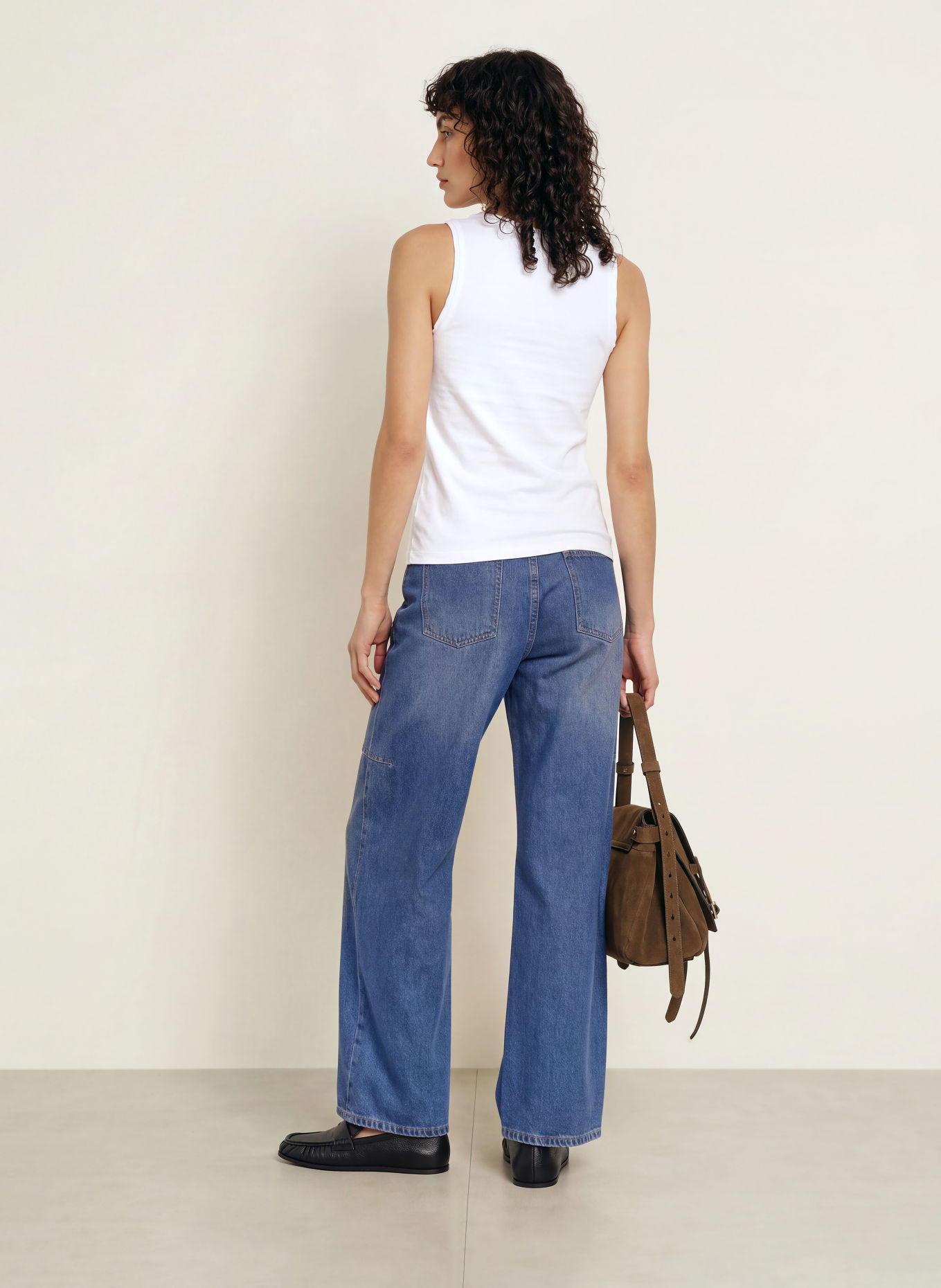 ALLSAINTS JENNY Top: WHITE