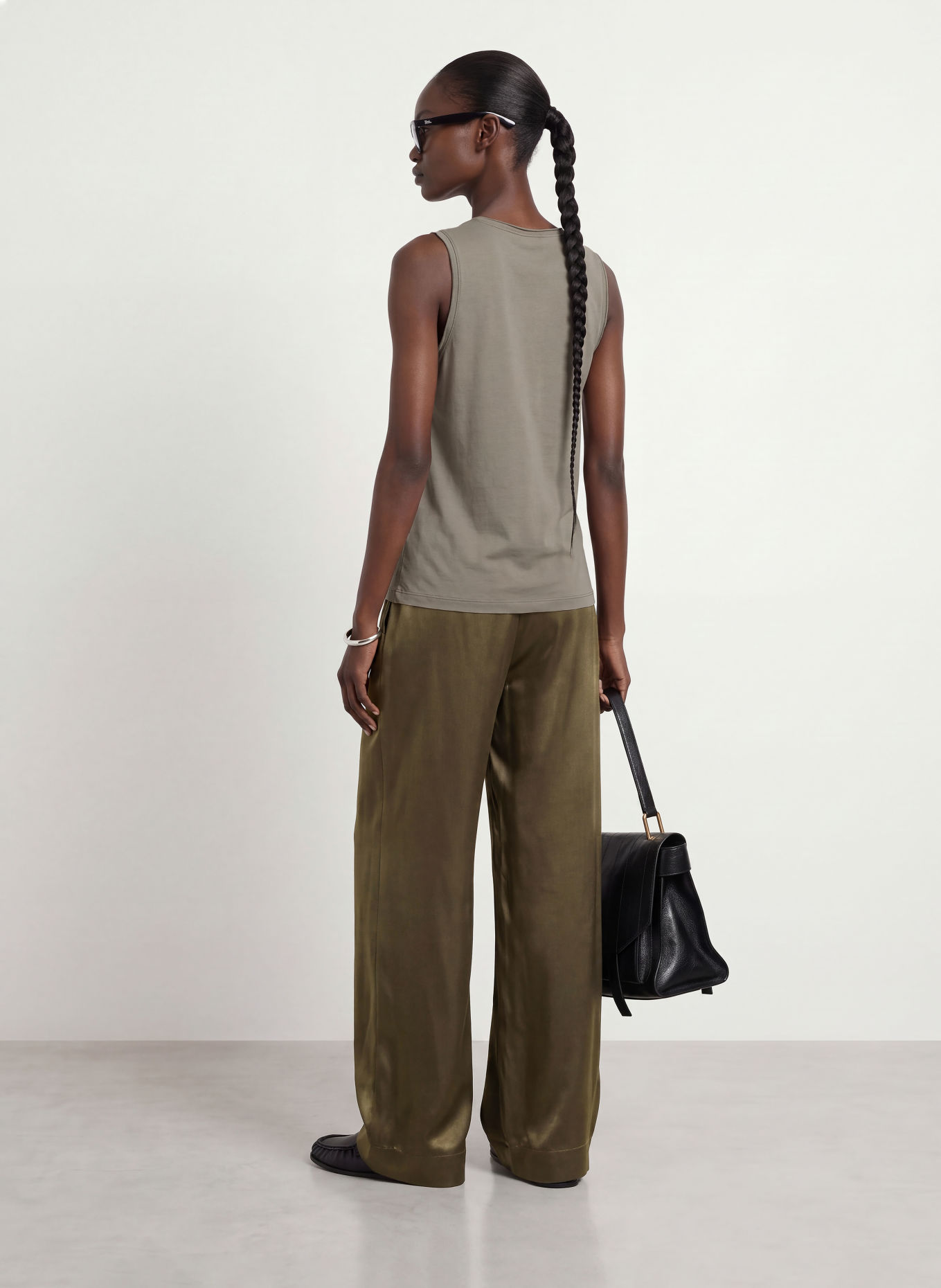 ALLSAINTS Top JENNY: KHAKI