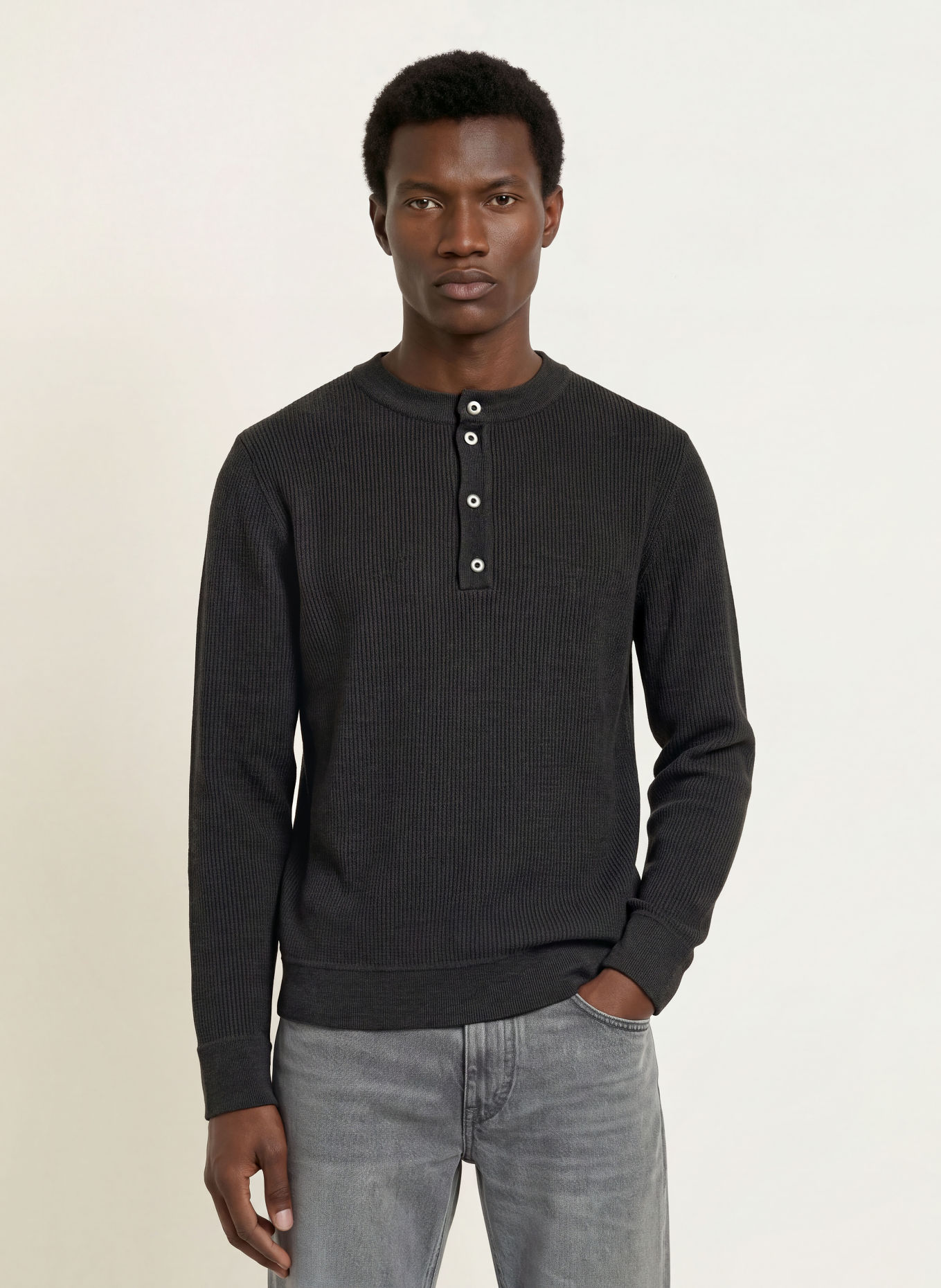 S. N. S. HERNING STAMINA Sweater: DARK GRAY