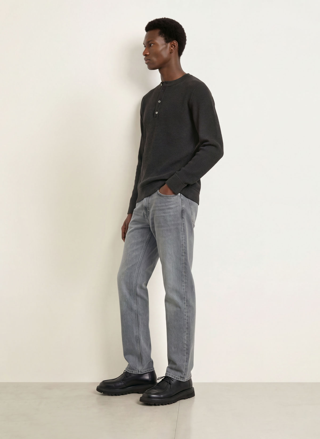 S. N. S. HERNING STAMINA Sweater: DARK GRAY