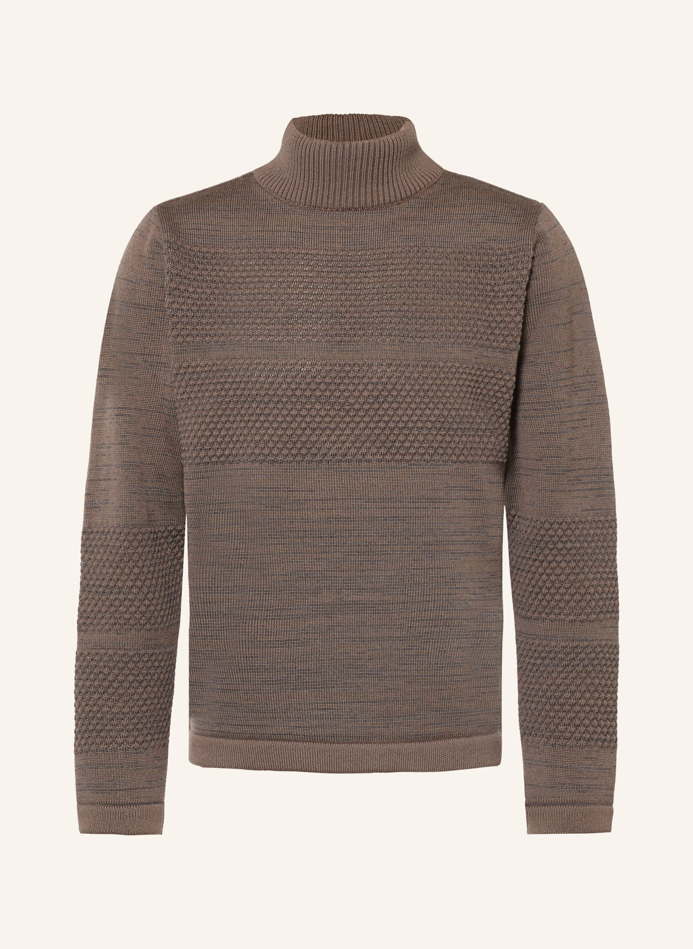 S. N. S. HERNING Sweater: BROWN