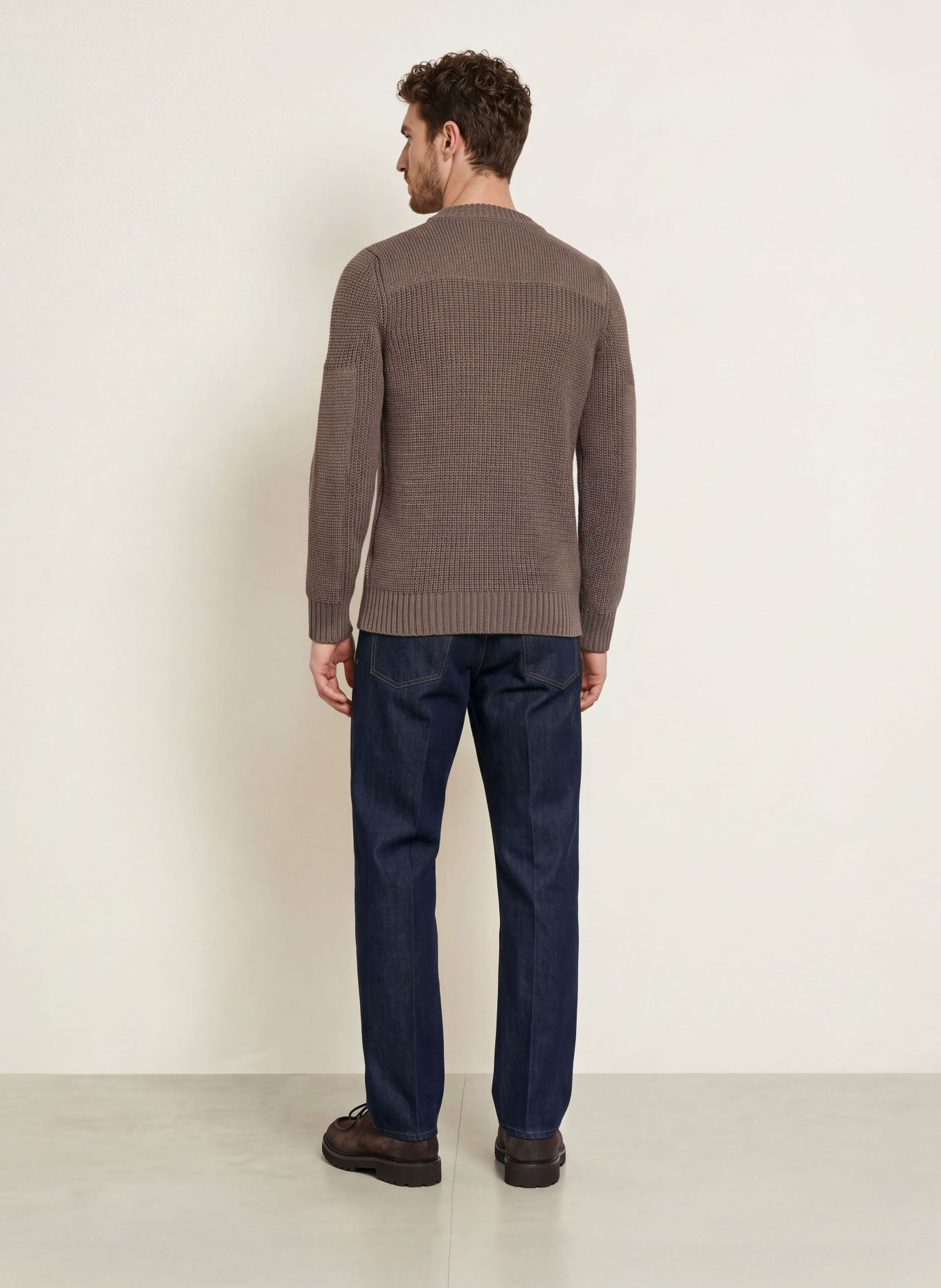 S. N. S. HERNING ROBUST Sweater: BROWN