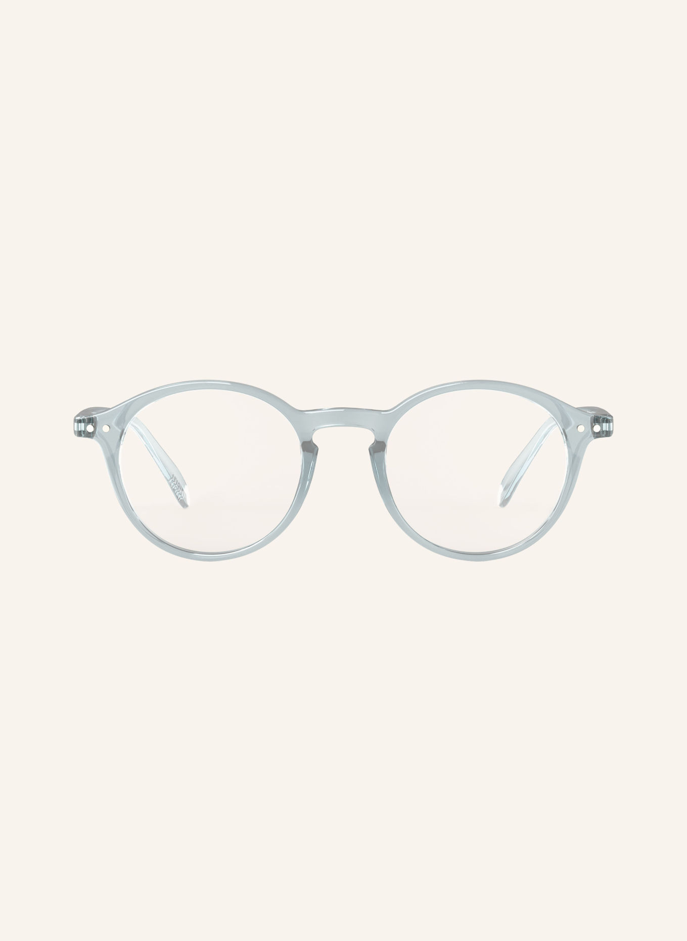 IZIPIZI Okulary do czytania #D: NIEBIESKI/ PRZEZROCZYSTY