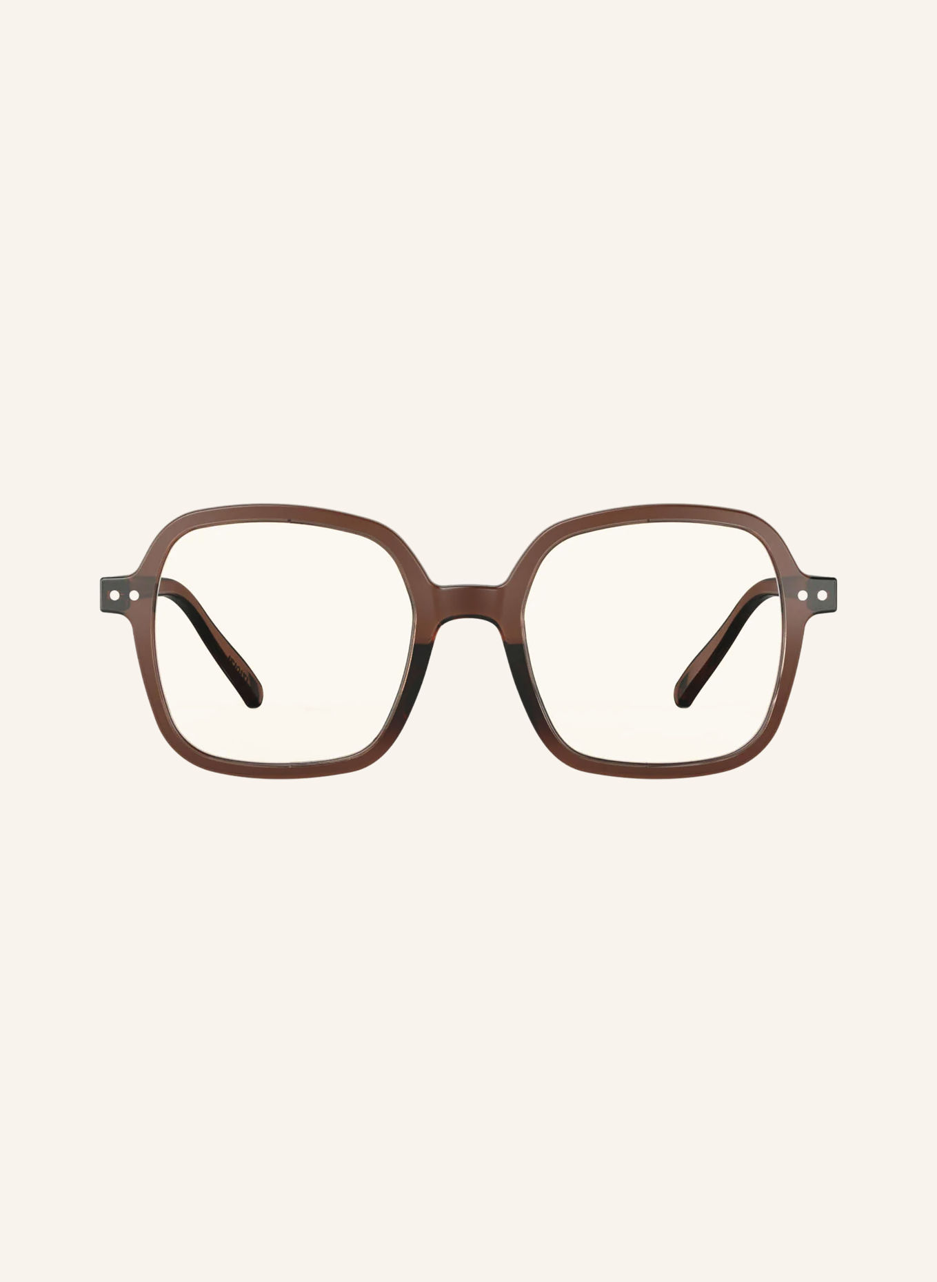 IZIPIZI Reading Glasses OFFICE: DARK BROWN/TRANSPARENT
