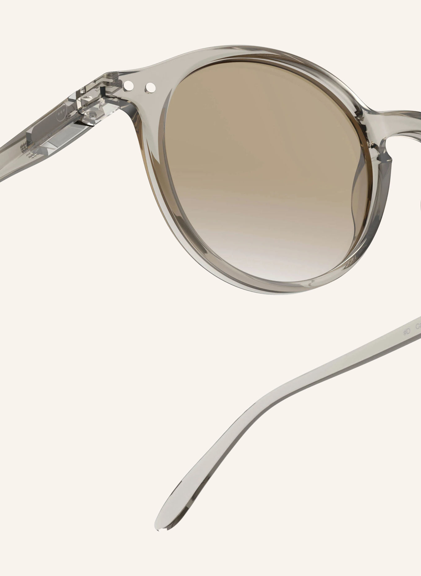 IZIPIZI Sunglasses #D: TAUPE/GRAY GRADIENT