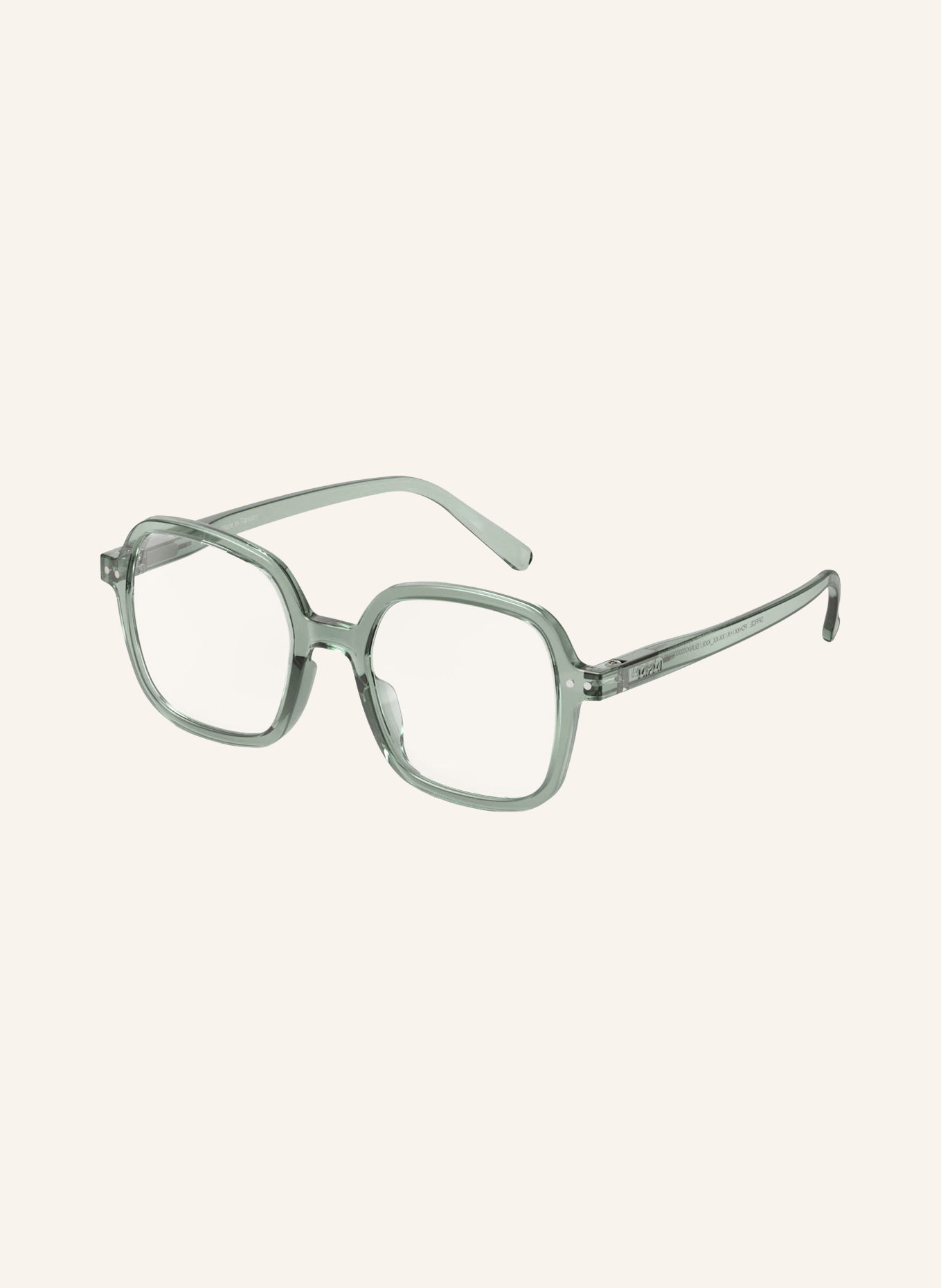 IZIPIZI Reading Glasses OFFICE: LIGHT GREEN/TRANSPARENT