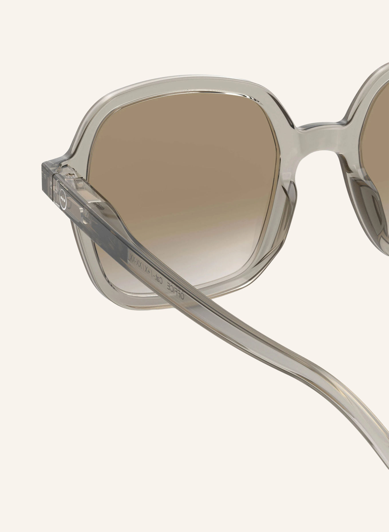 IZIPIZI Solbrille OFFICE: TAUPE/BRUN GRADIENT