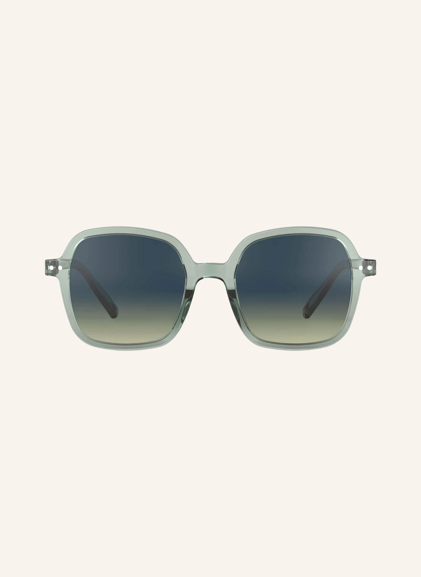 IZIPIZI OFFICE Sunglasses: LIGHT GREEN/DARK GREEN GRADIENT