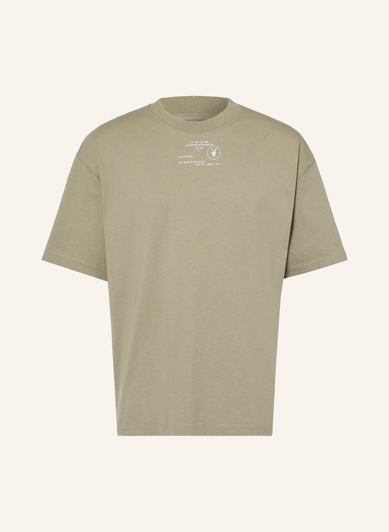 ALLSAINTS T-shirt RAPHY: OLIVE