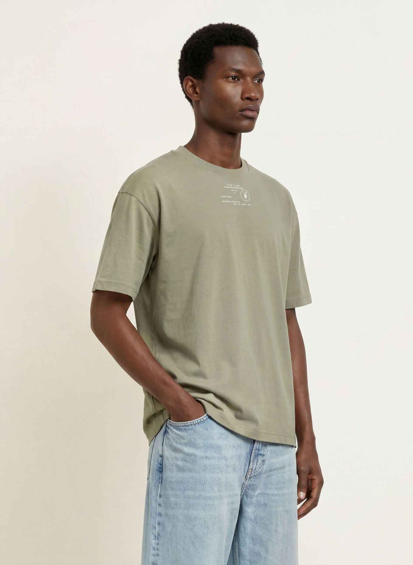 ALLSAINTS T-shirt RAPHY: OLIVE