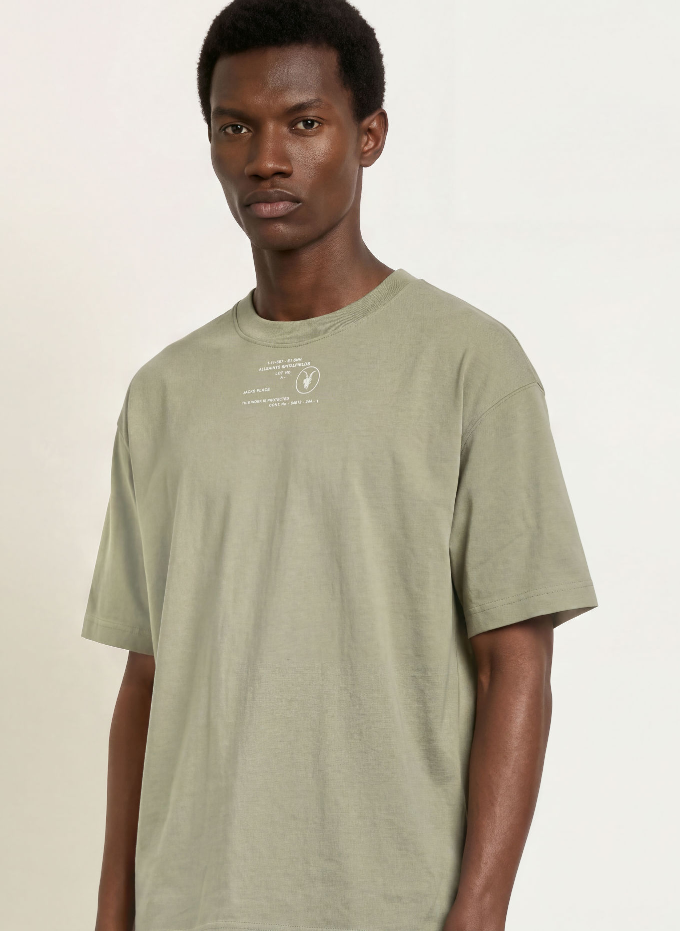 ALLSAINTS T-shirt RAPHY: OLIVE