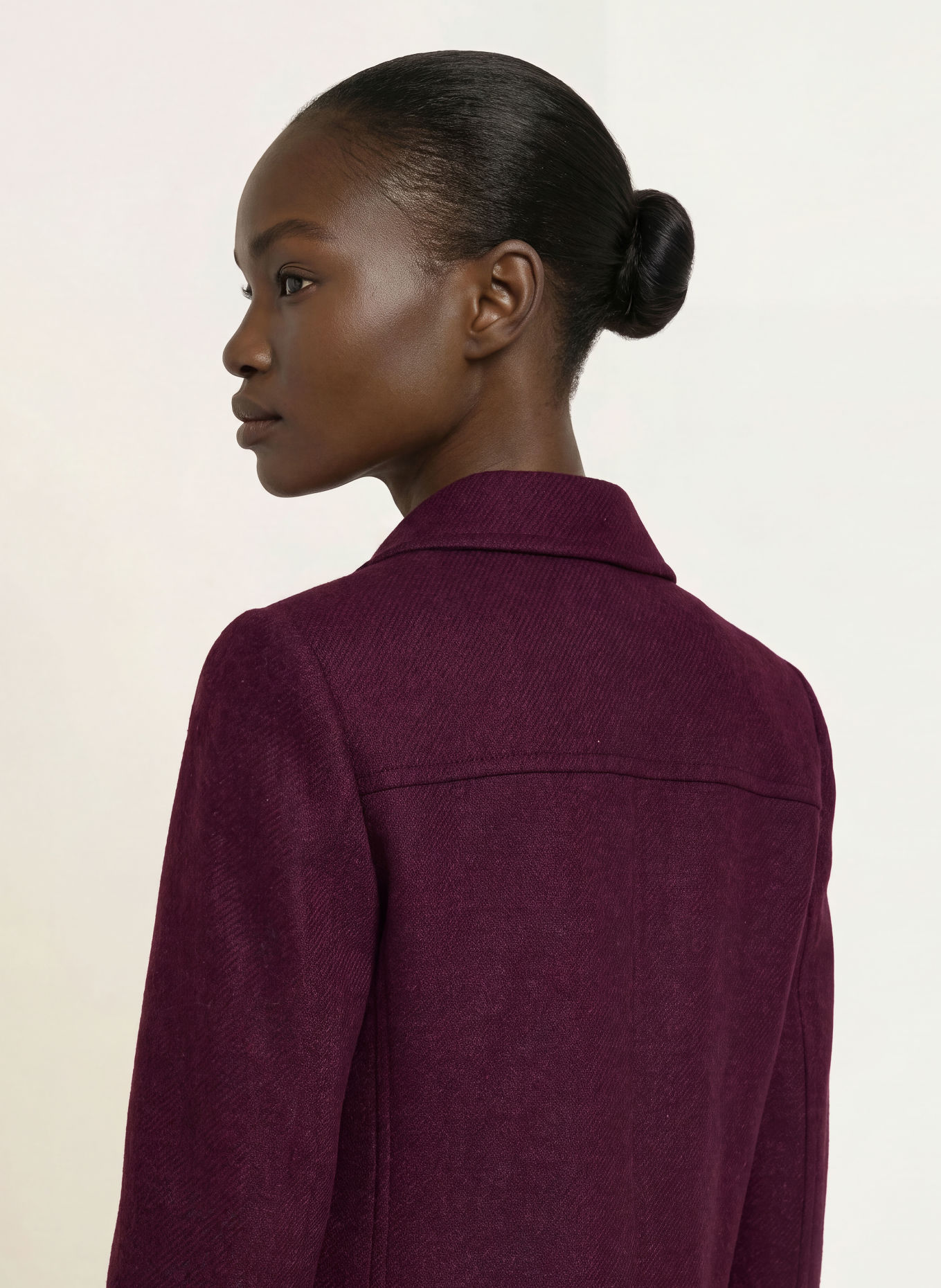 HOBBS Blazer ADEEN: DONKERPAARS / DONKERBLAUW
