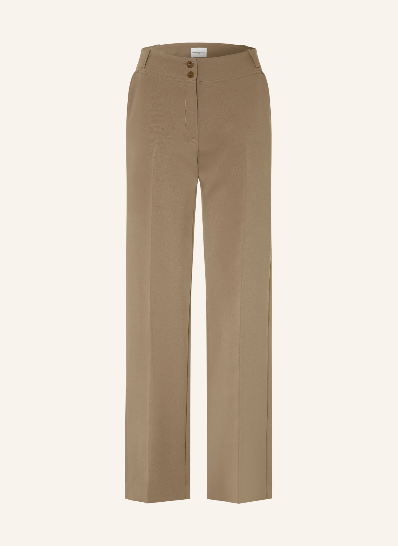 CLAUDIE PIERLOT Marlenehose: KHAKI
