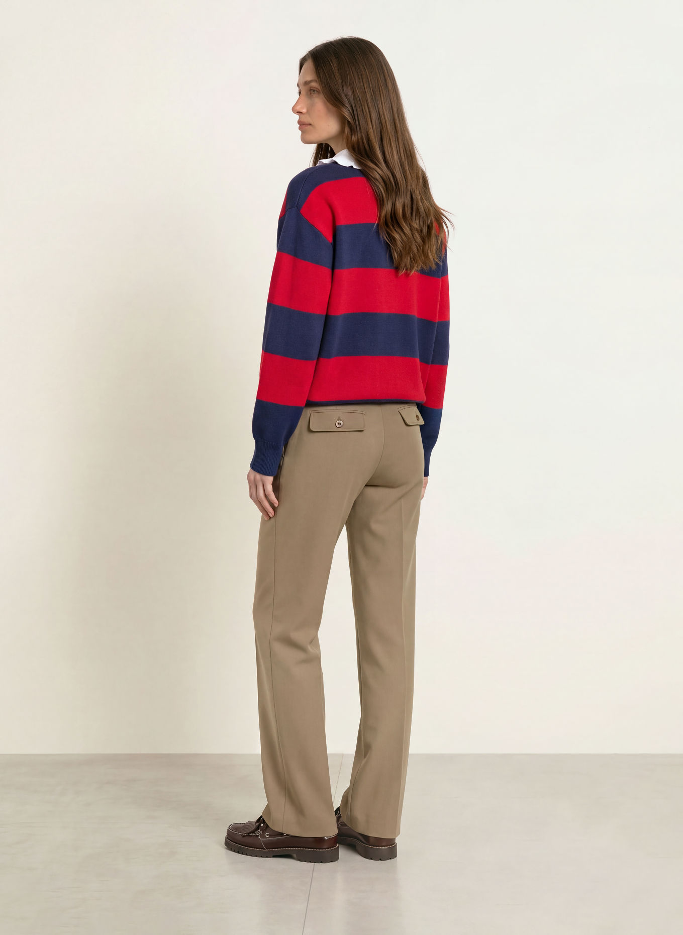 CLAUDIE PIERLOT Marlenehose: KHAKI