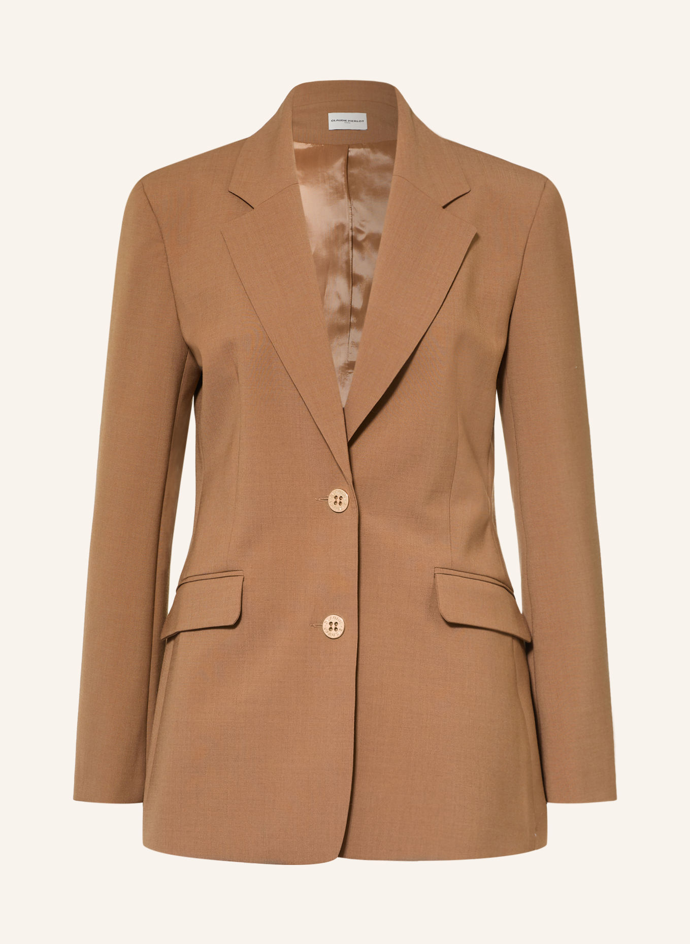 CLAUDIE PIERLOT Blazer: CAMEL