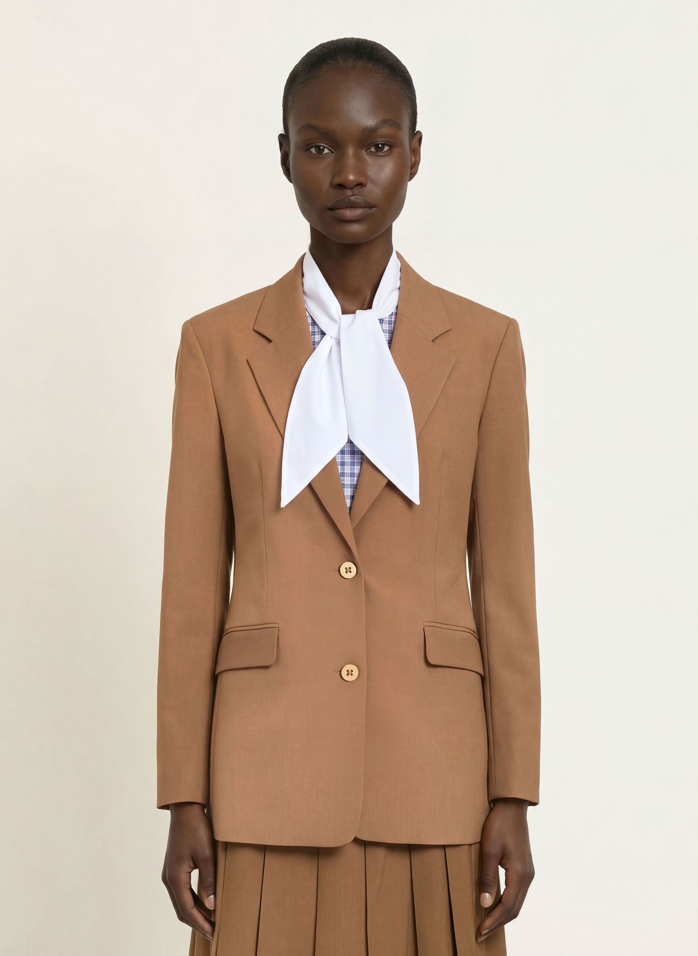 CLAUDIE PIERLOT Blazer: CAMEL