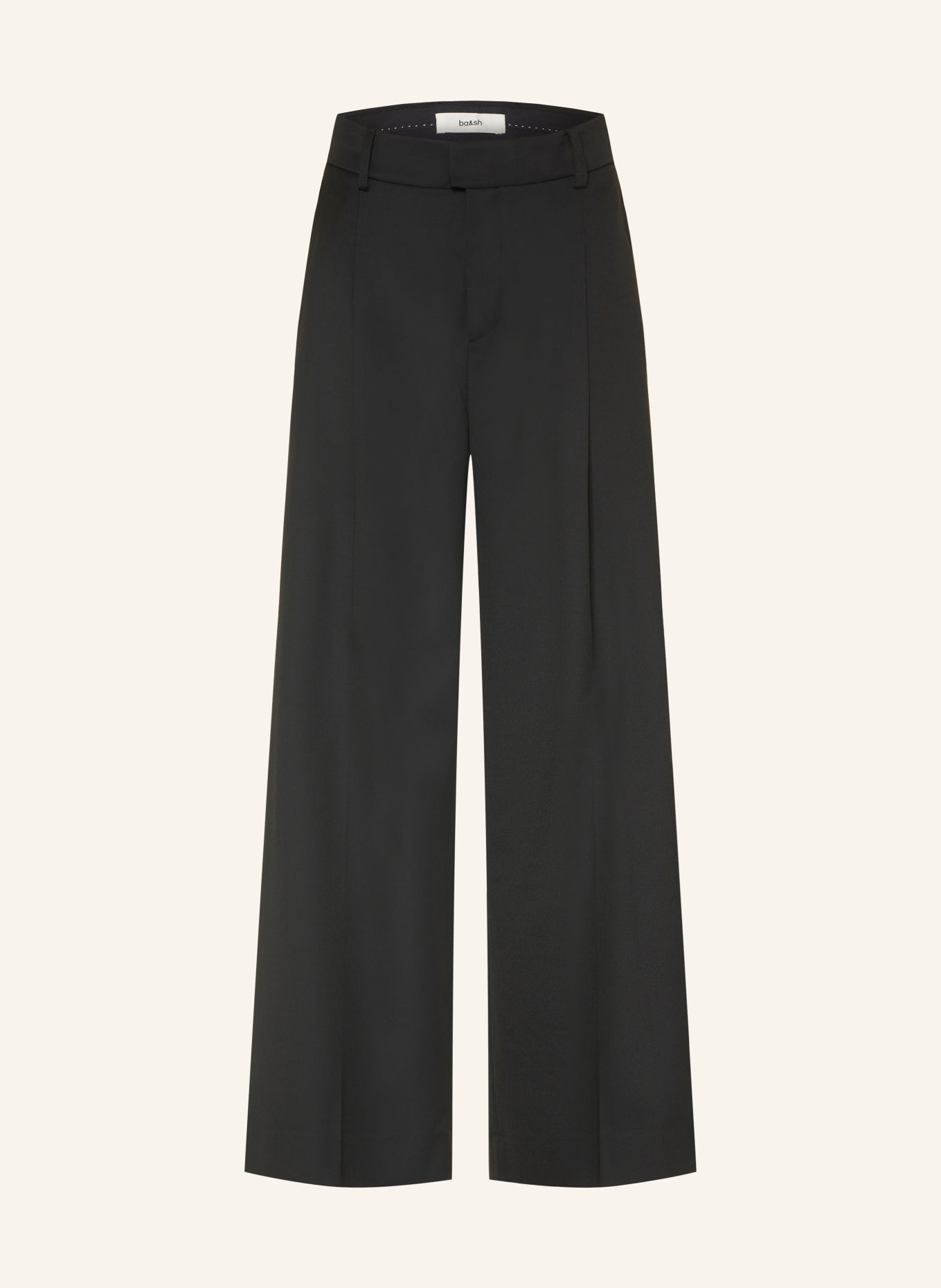 ba&sh Marlenehose CRAVY: SCHWARZ