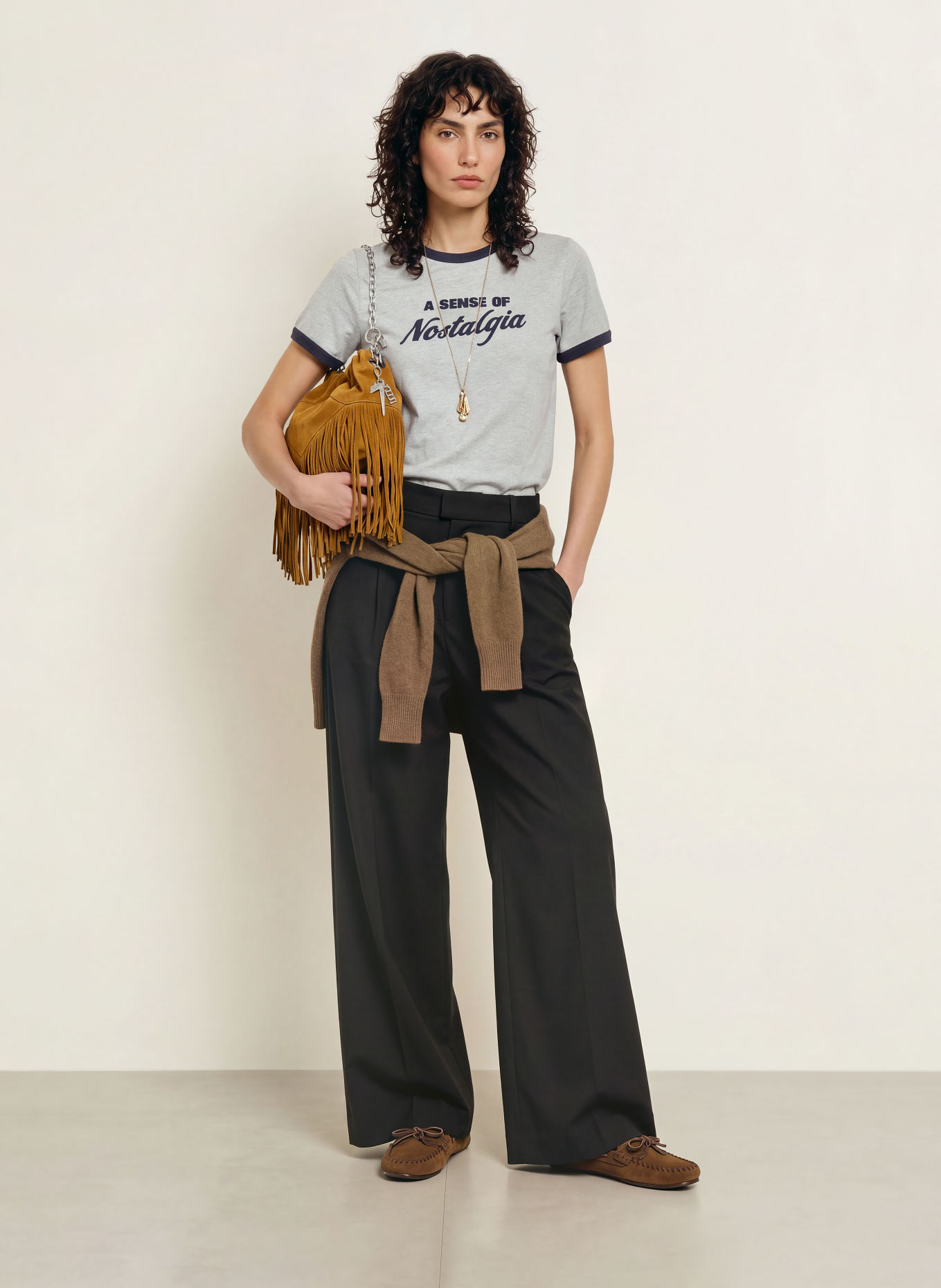 ba&sh Marlenehose CRAVY: SCHWARZ