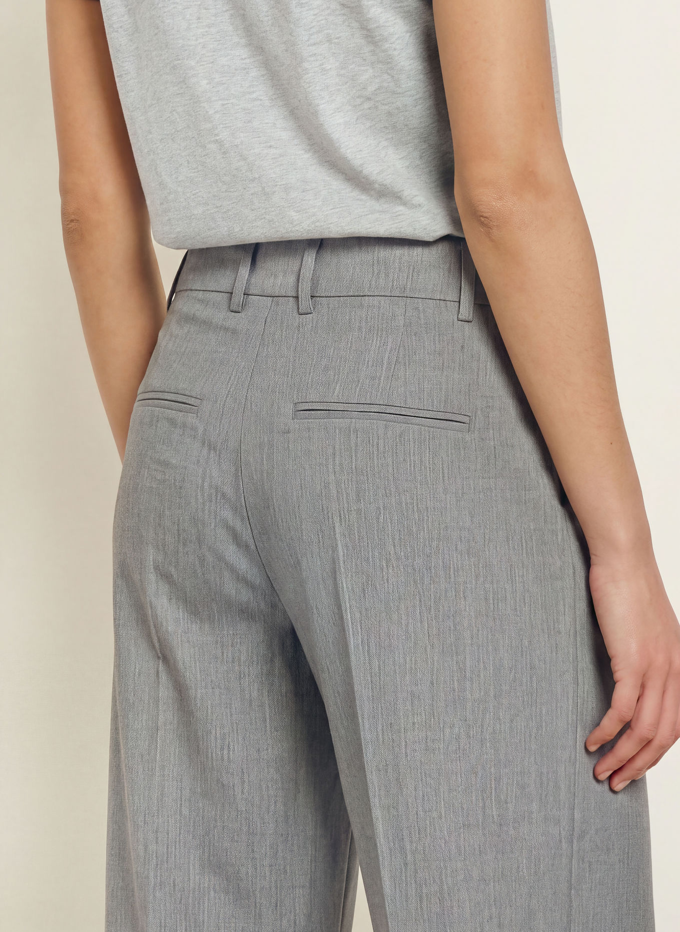 ba&sh Marlenehose CRAVY: GRAU